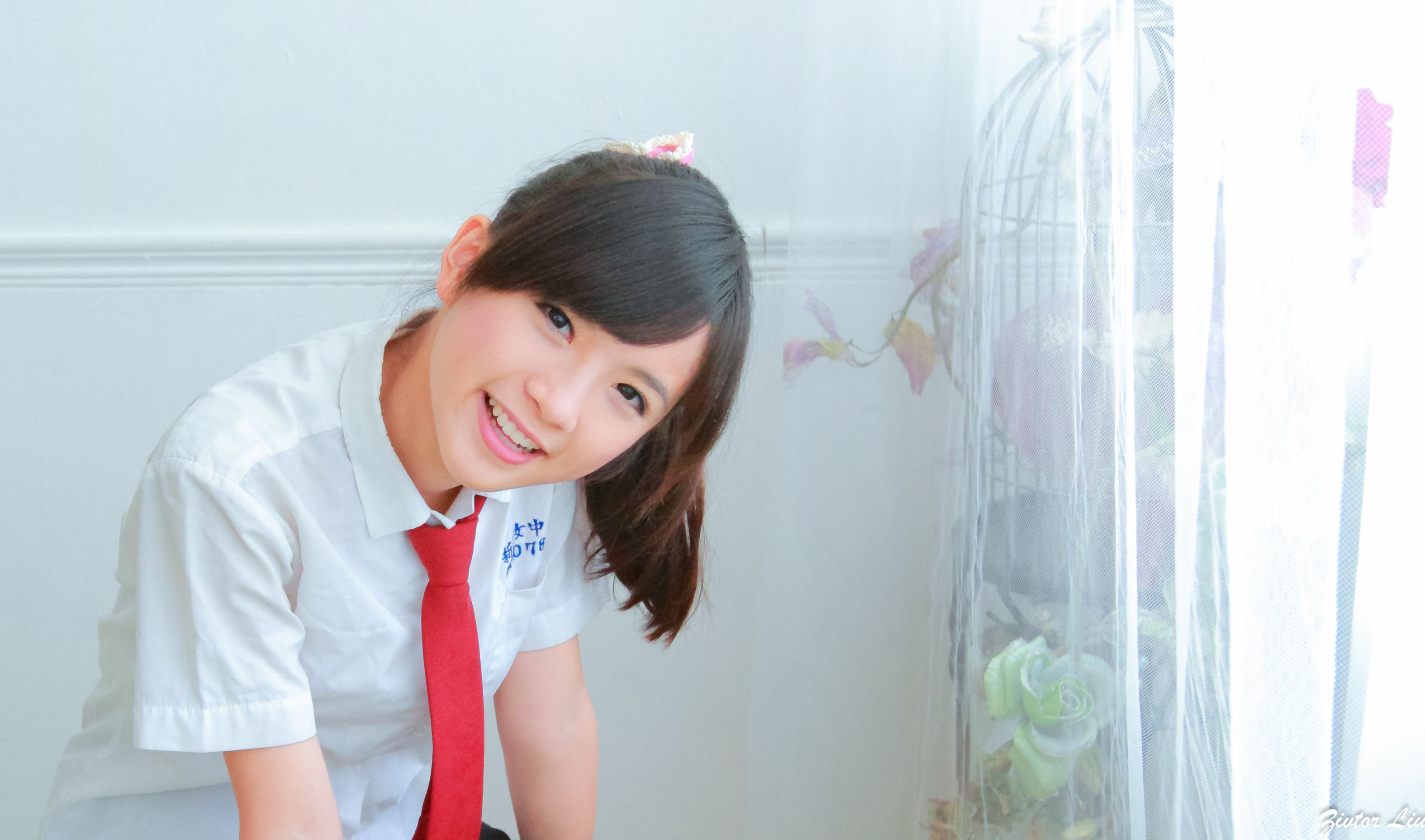 台湾正妹虞成敬Alice《俏皮可爱校服小萝莉》-图27