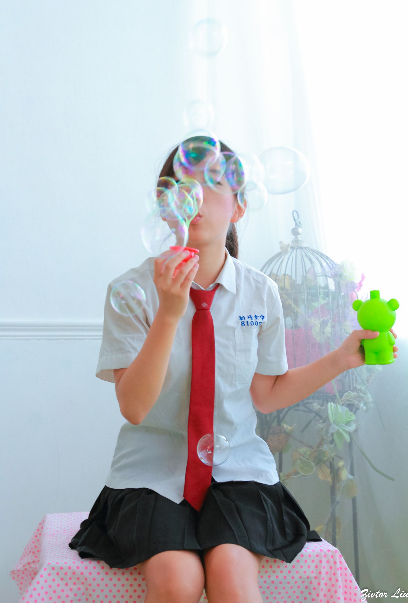 台湾正妹虞成敬Alice《俏皮可爱校服小萝莉》-图30