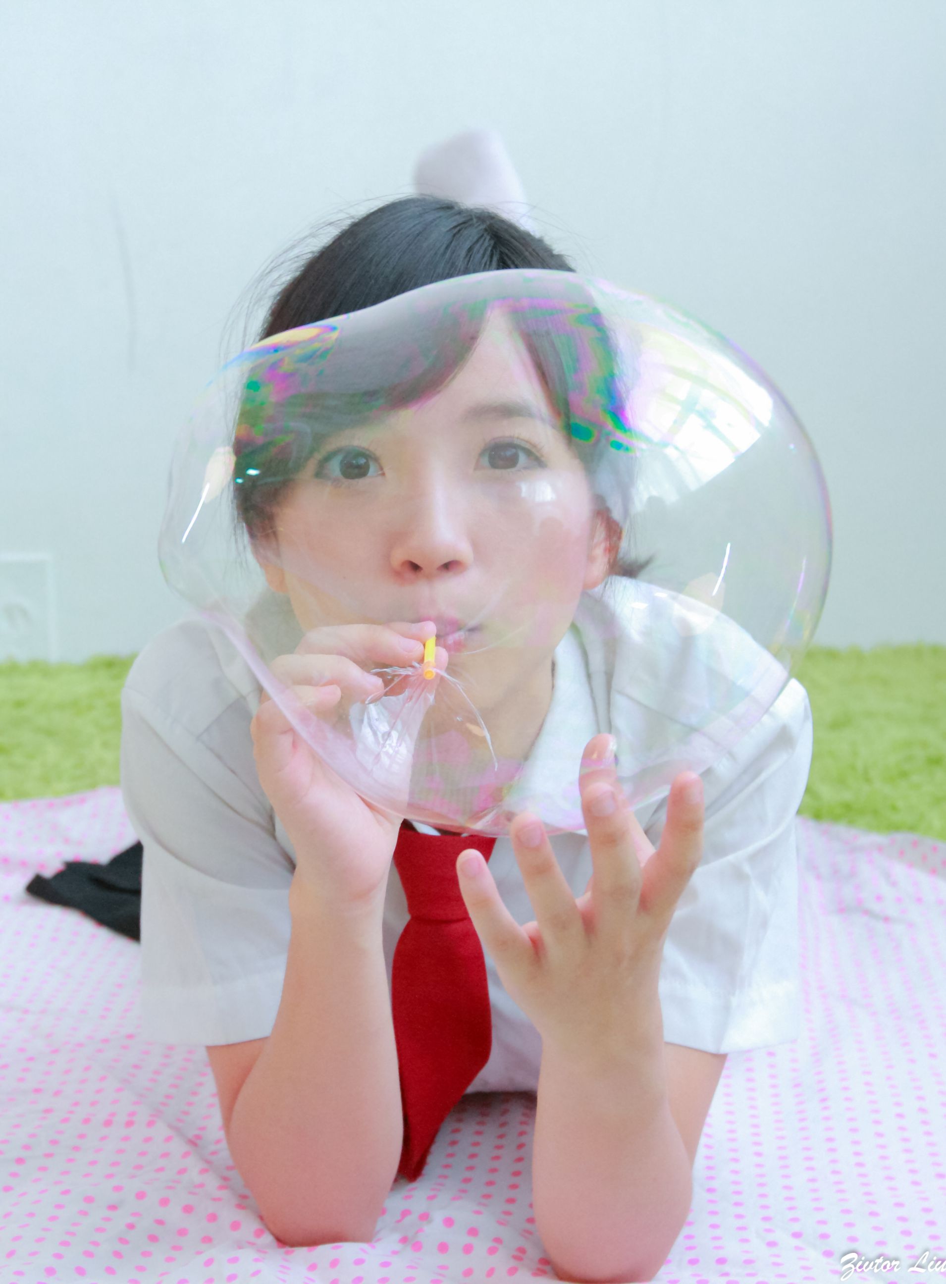 台湾正妹虞成敬Alice《俏皮可爱校服小萝莉》-图37