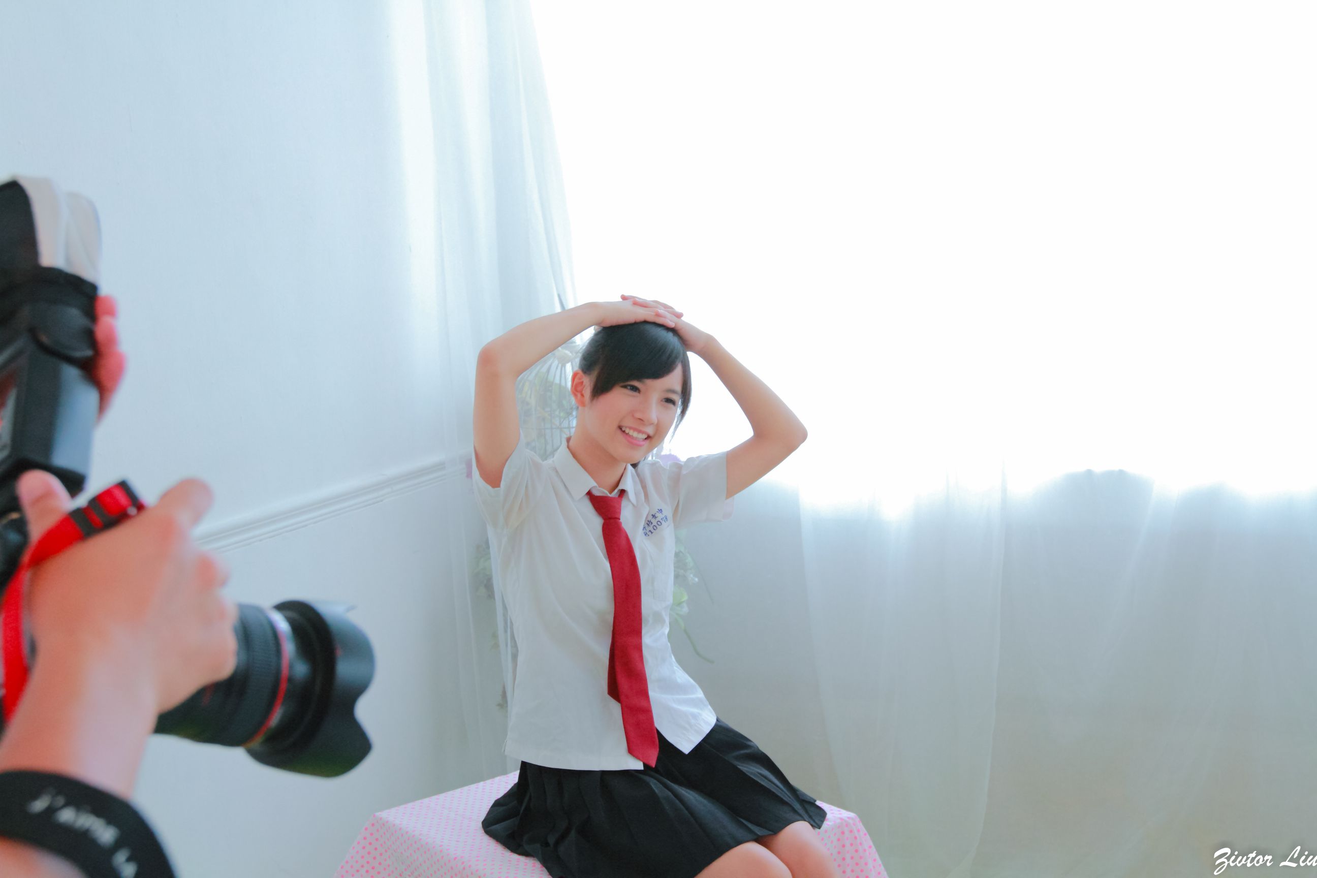 台湾正妹虞成敬Alice《俏皮可爱校服小萝莉》-图43