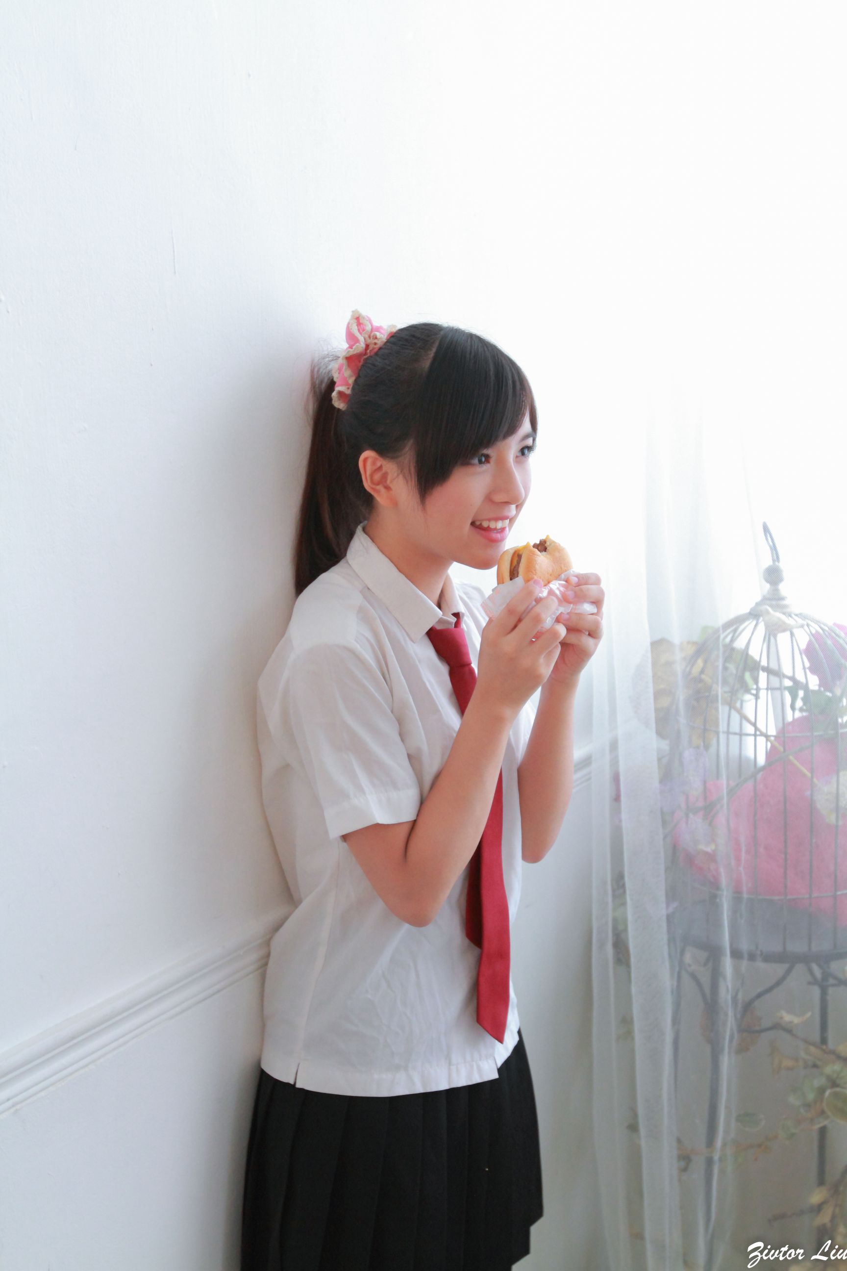 台湾正妹虞成敬Alice《俏皮可爱校服小萝莉》-图51