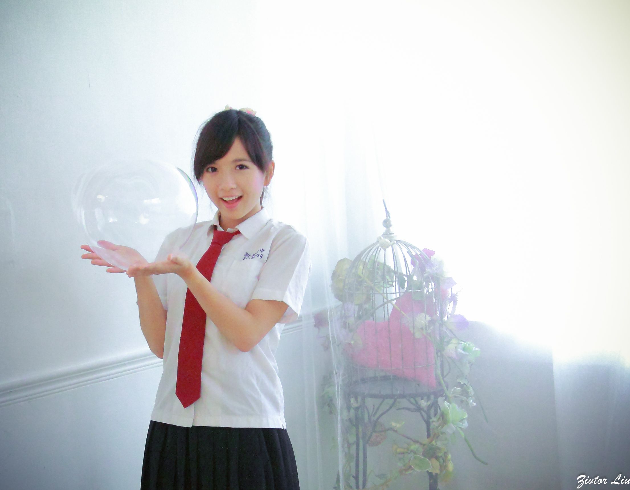 台湾正妹虞成敬Alice《俏皮可爱校服小萝莉》-图56