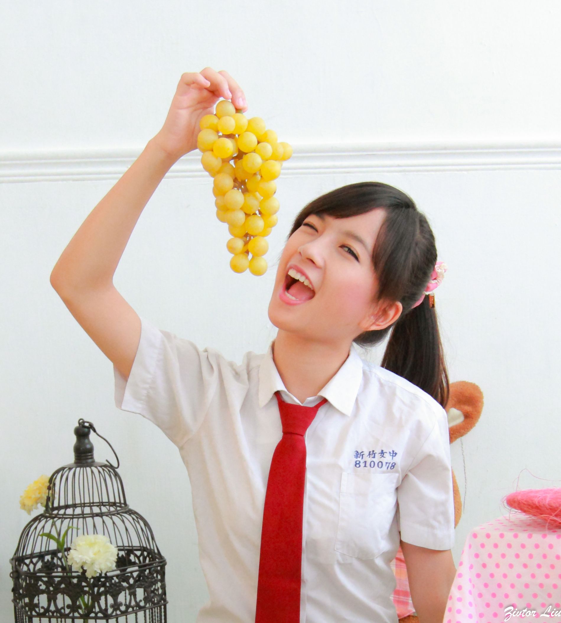 台湾正妹虞成敬Alice《俏皮可爱校服小萝莉》-图6