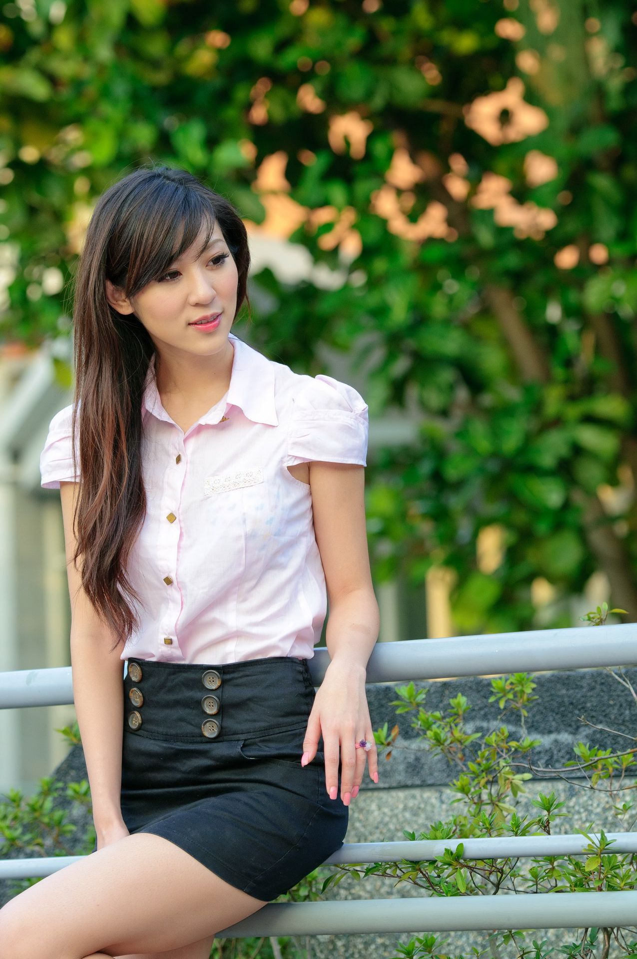 韩雨洁Gennie/韋韋/陈韦蓉《小清新唯美外拍》-图11