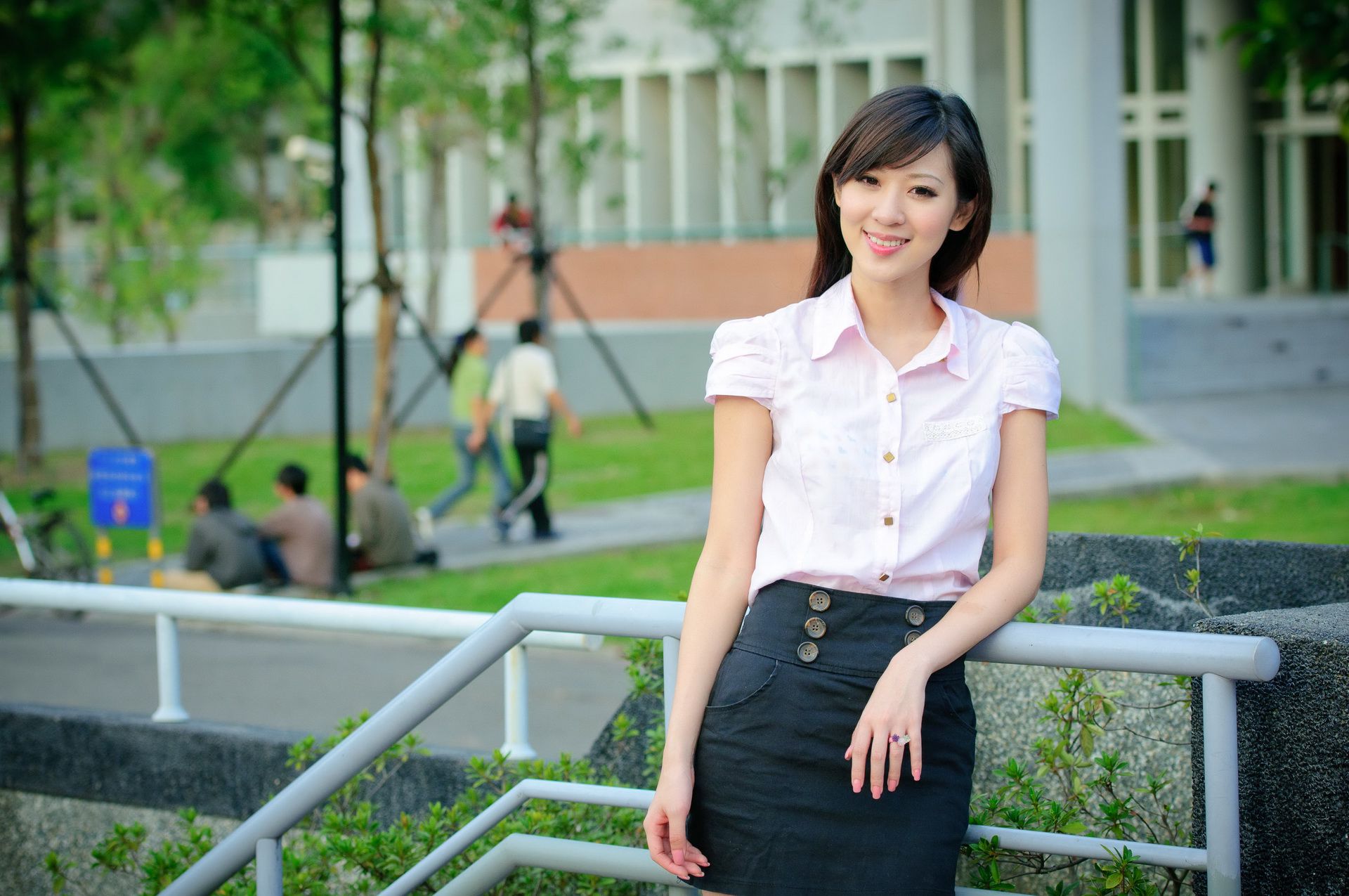 韩雨洁Gennie/韋韋/陈韦蓉《小清新唯美外拍》-图15