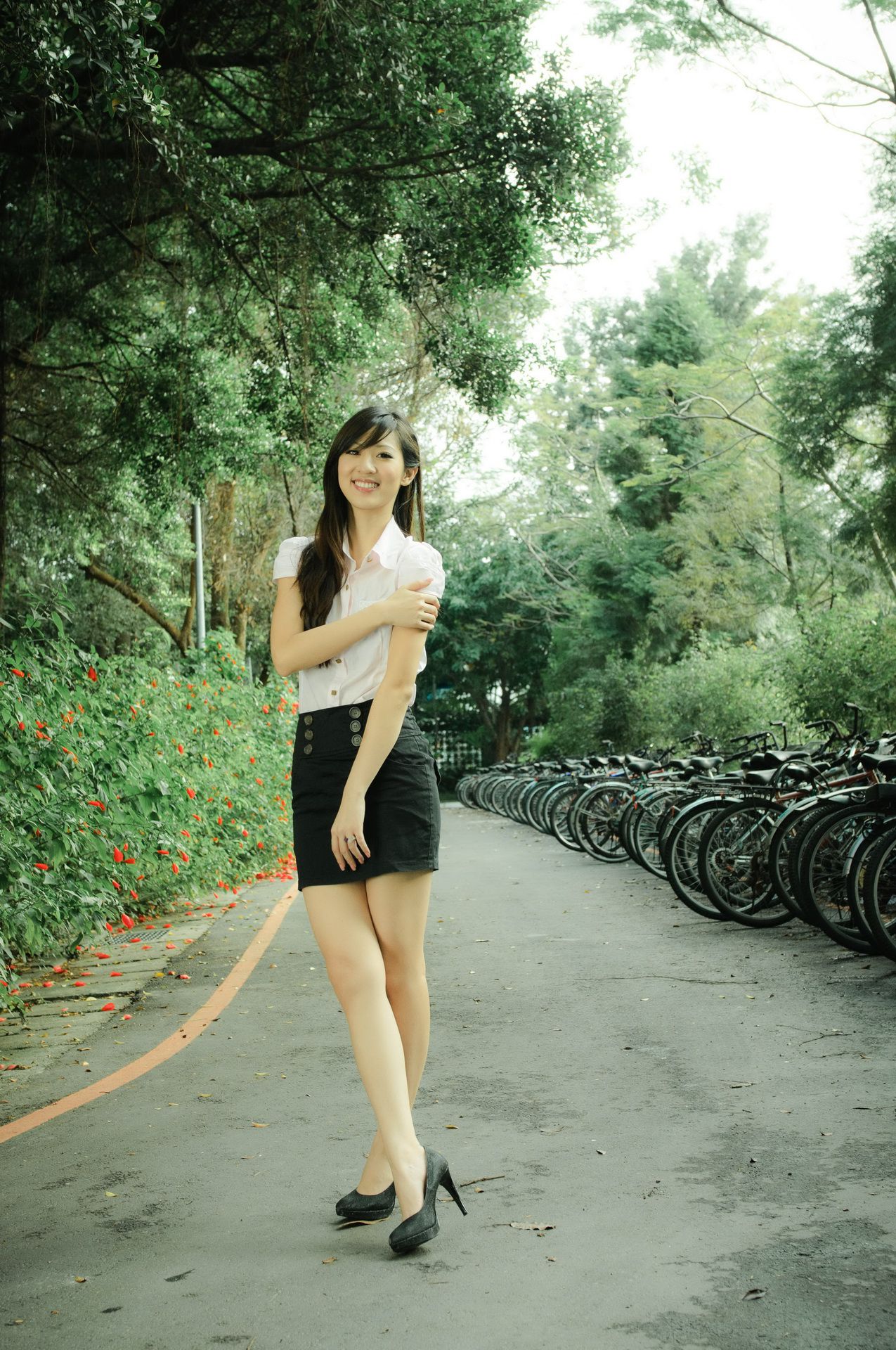 韩雨洁Gennie/韋韋/陈韦蓉《小清新唯美外拍》-图20