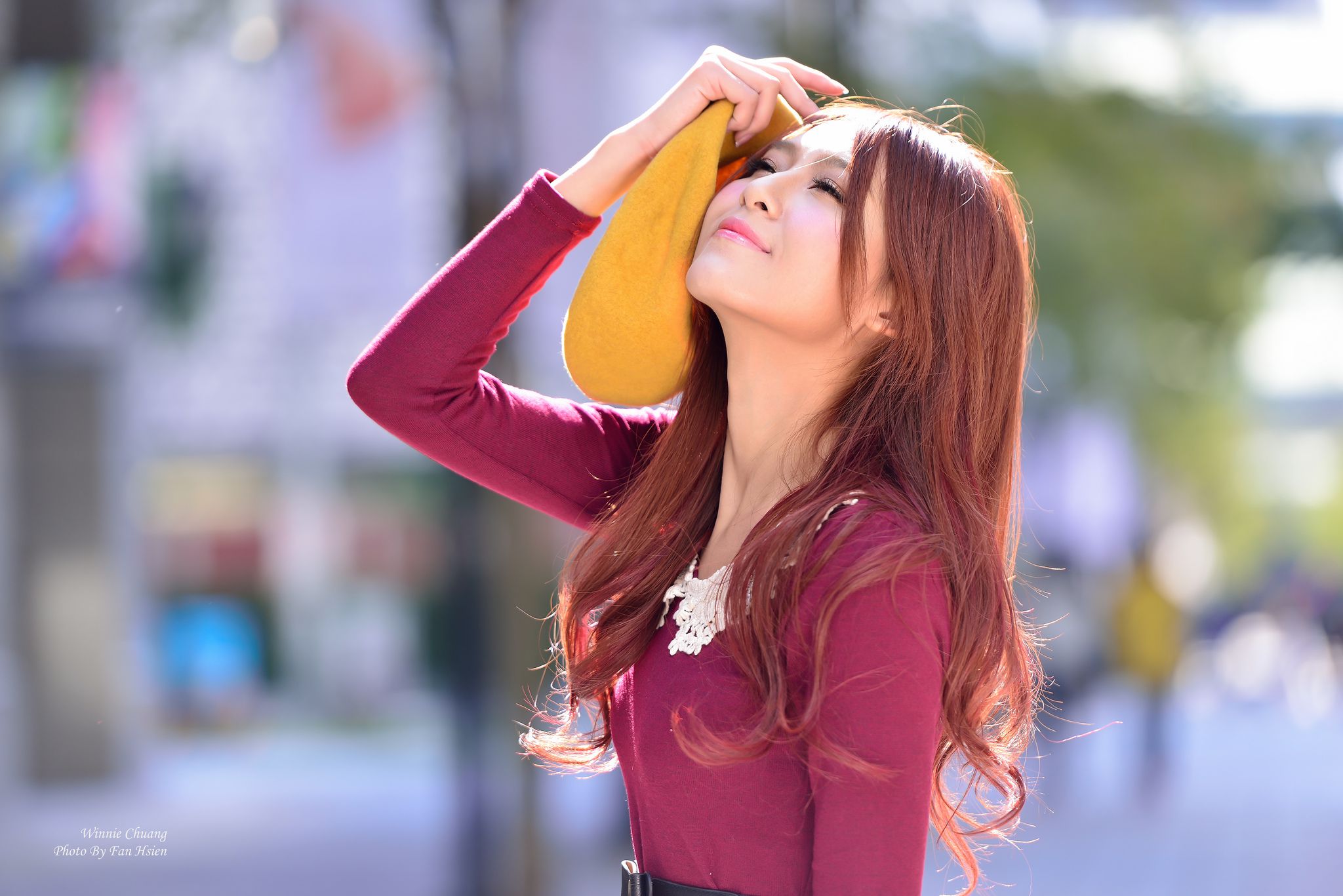 Winnie小雪/庄温妮《日新北市板桥区林家花园》外拍-图18