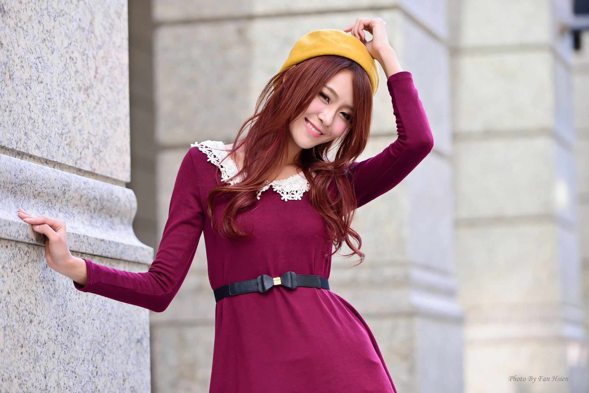 Winnie小雪/庄温妮《日新北市板桥区林家花园》外拍-图22