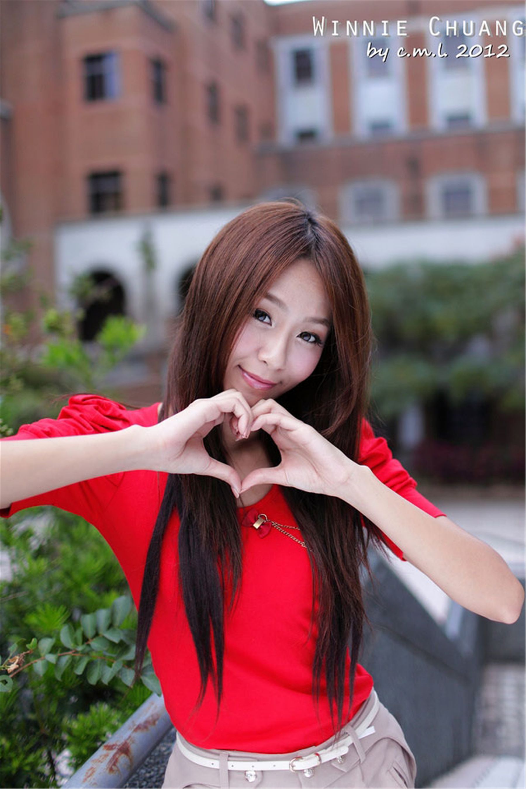 Winnie小雪/庄温妮《日新北市板桥区林家花园》外拍-图2