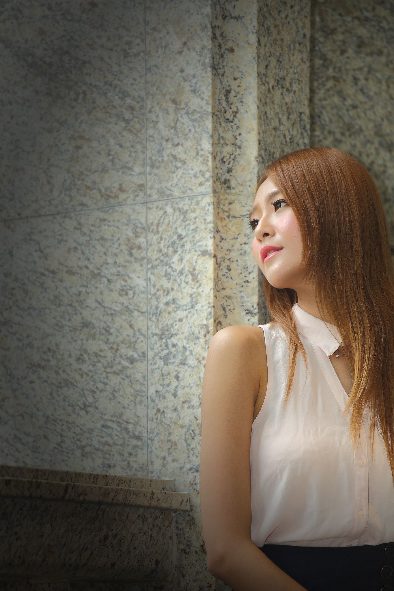 Winnie小雪/庄温妮《日新北市板桥区林家花园》外拍-图42