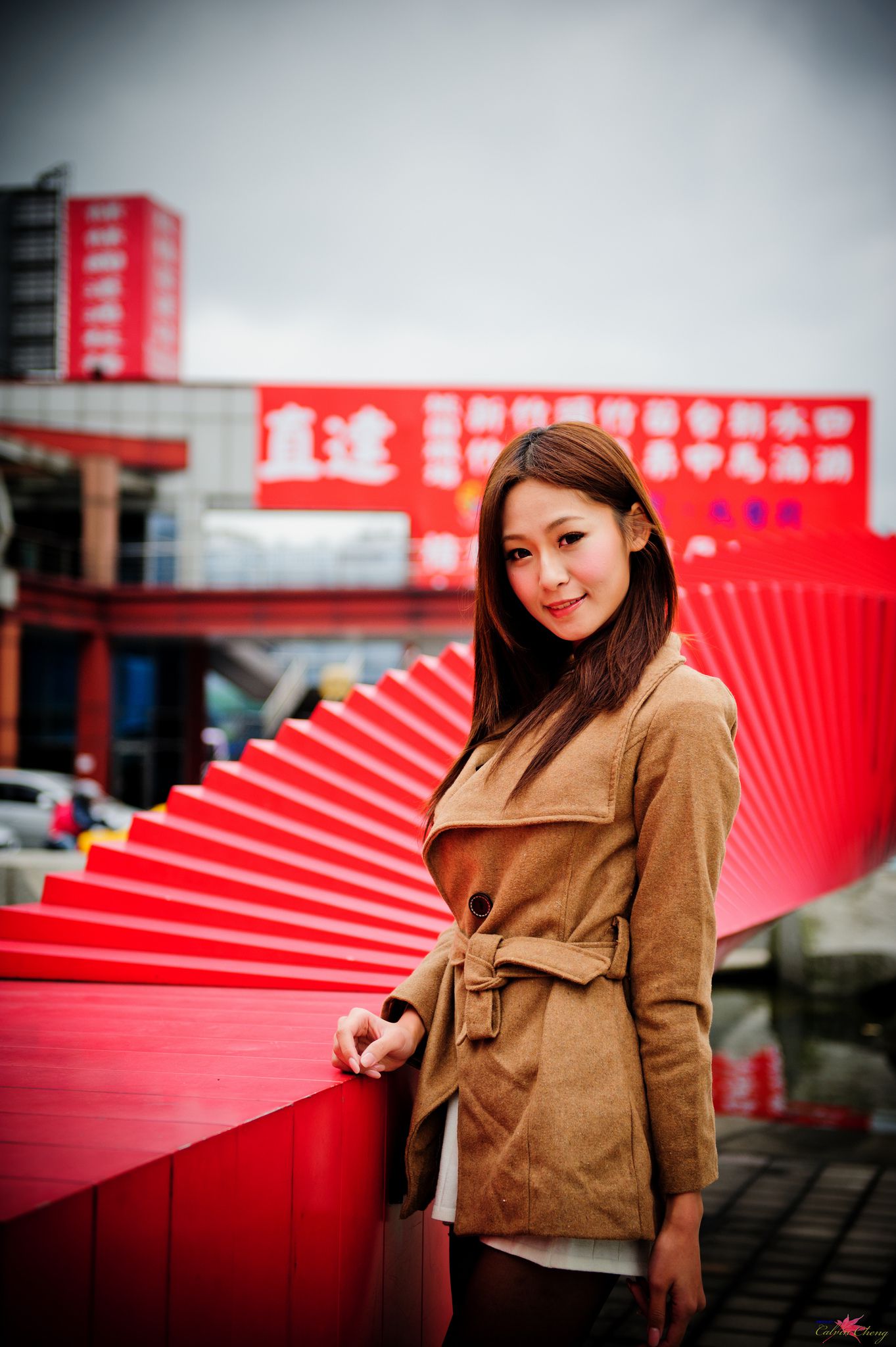 Winnie小雪/庄温妮《日新北市板桥区林家花园》外拍-图66