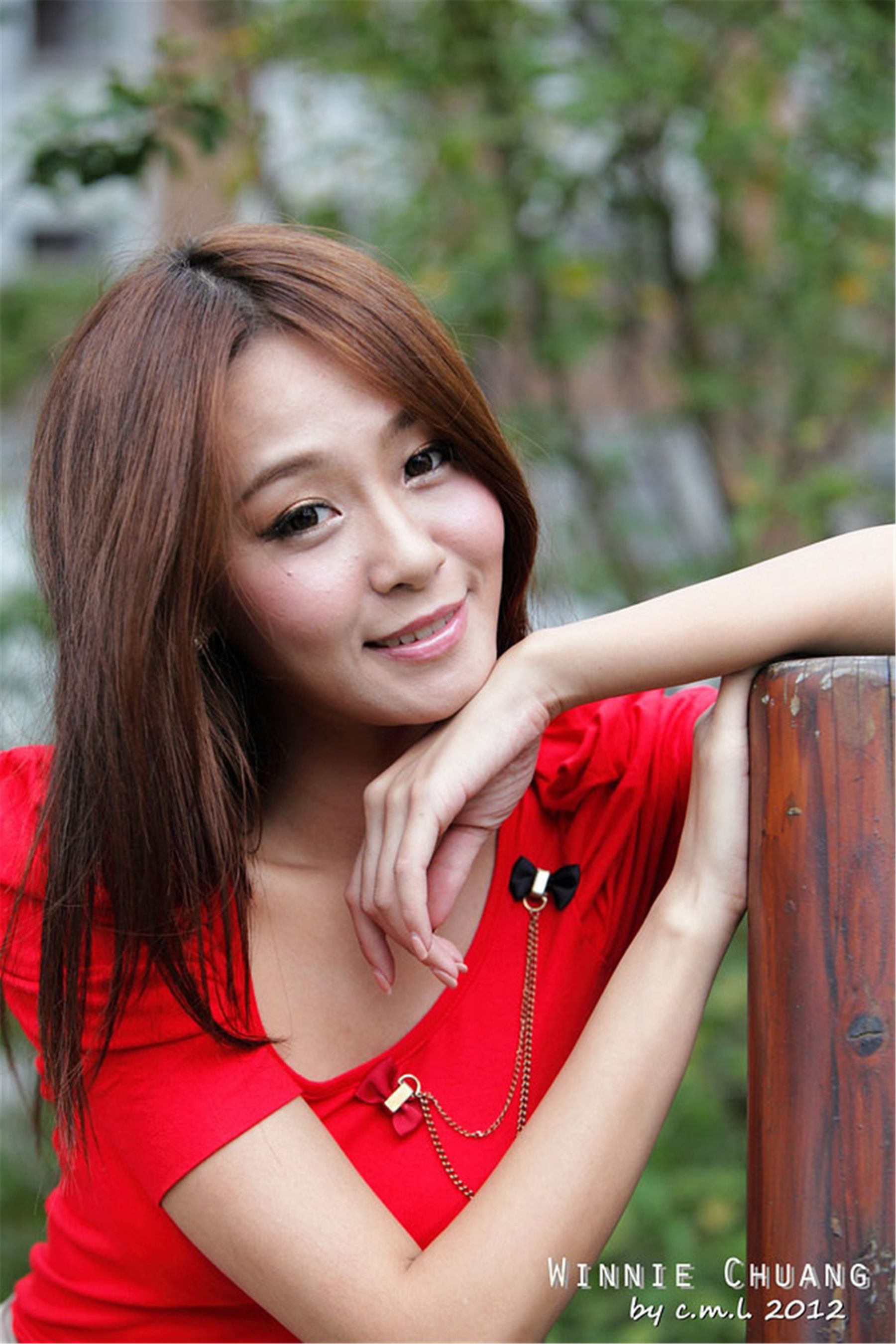 Winnie小雪/庄温妮《日新北市板桥区林家花园》外拍-图7