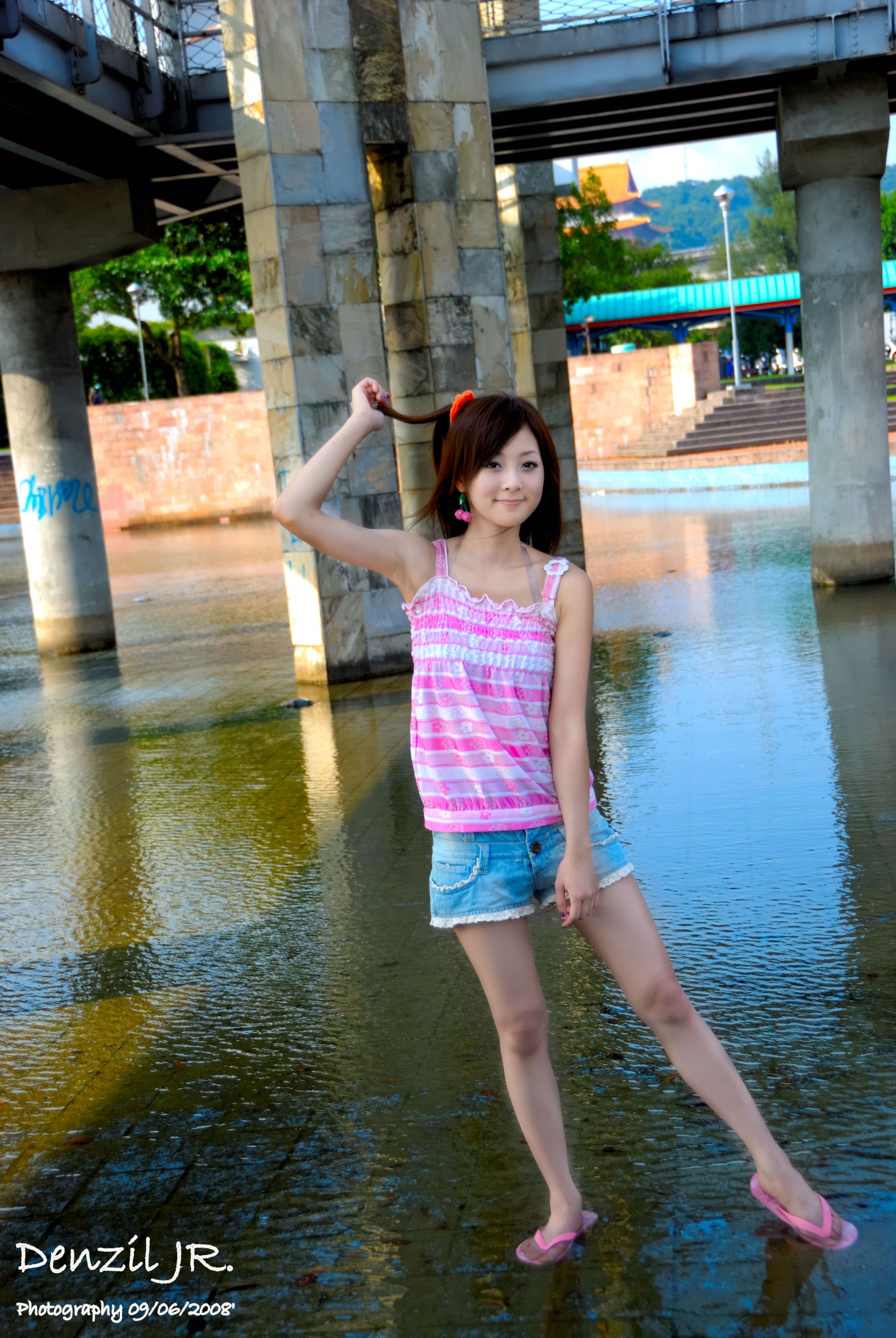 果子MM《Lovely 果子 Fruit with Barbie Attire》牛仔热裤系列-图16