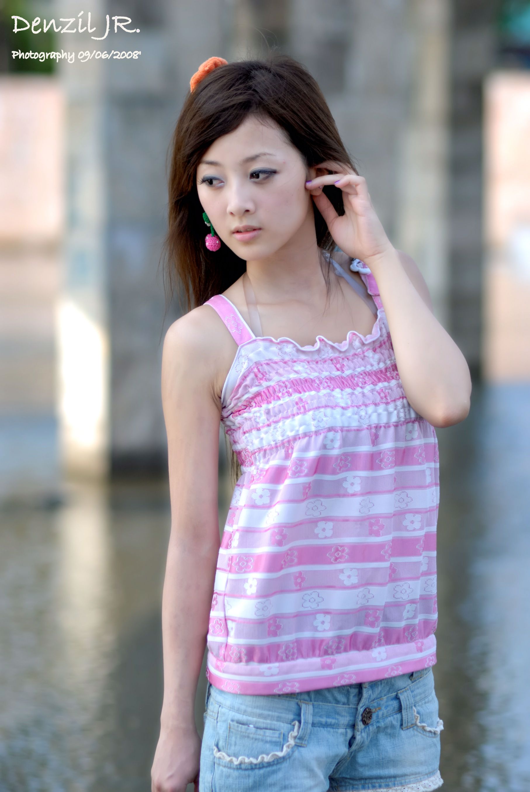 果子MM《Lovely 果子 Fruit with Barbie Attire》牛仔热裤系列-图19