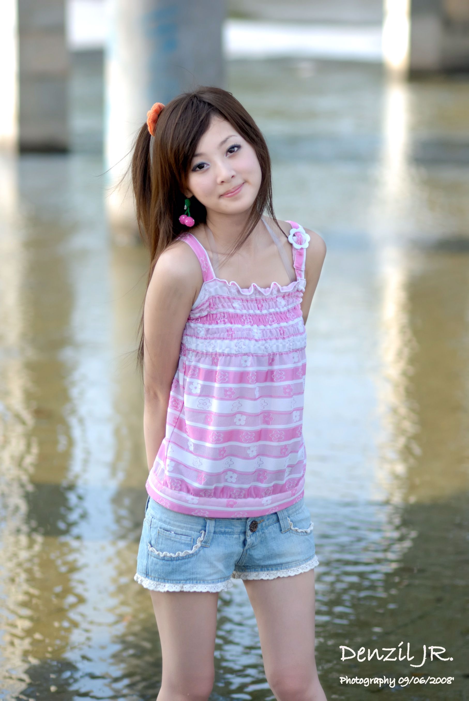 果子MM《Lovely 果子 Fruit with Barbie Attire》牛仔热裤系列-图25