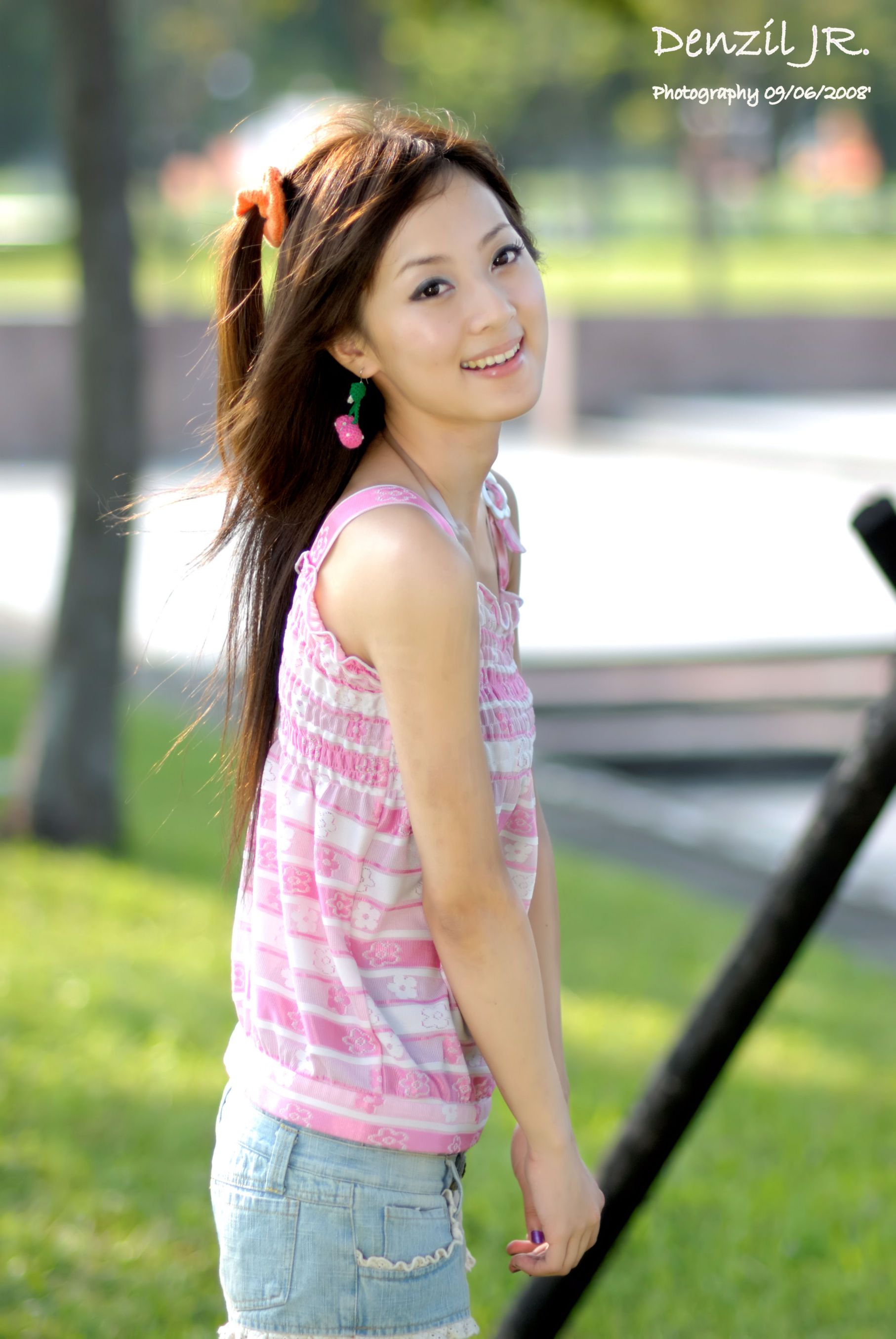 果子MM《Lovely 果子 Fruit with Barbie Attire》牛仔热裤系列-图41