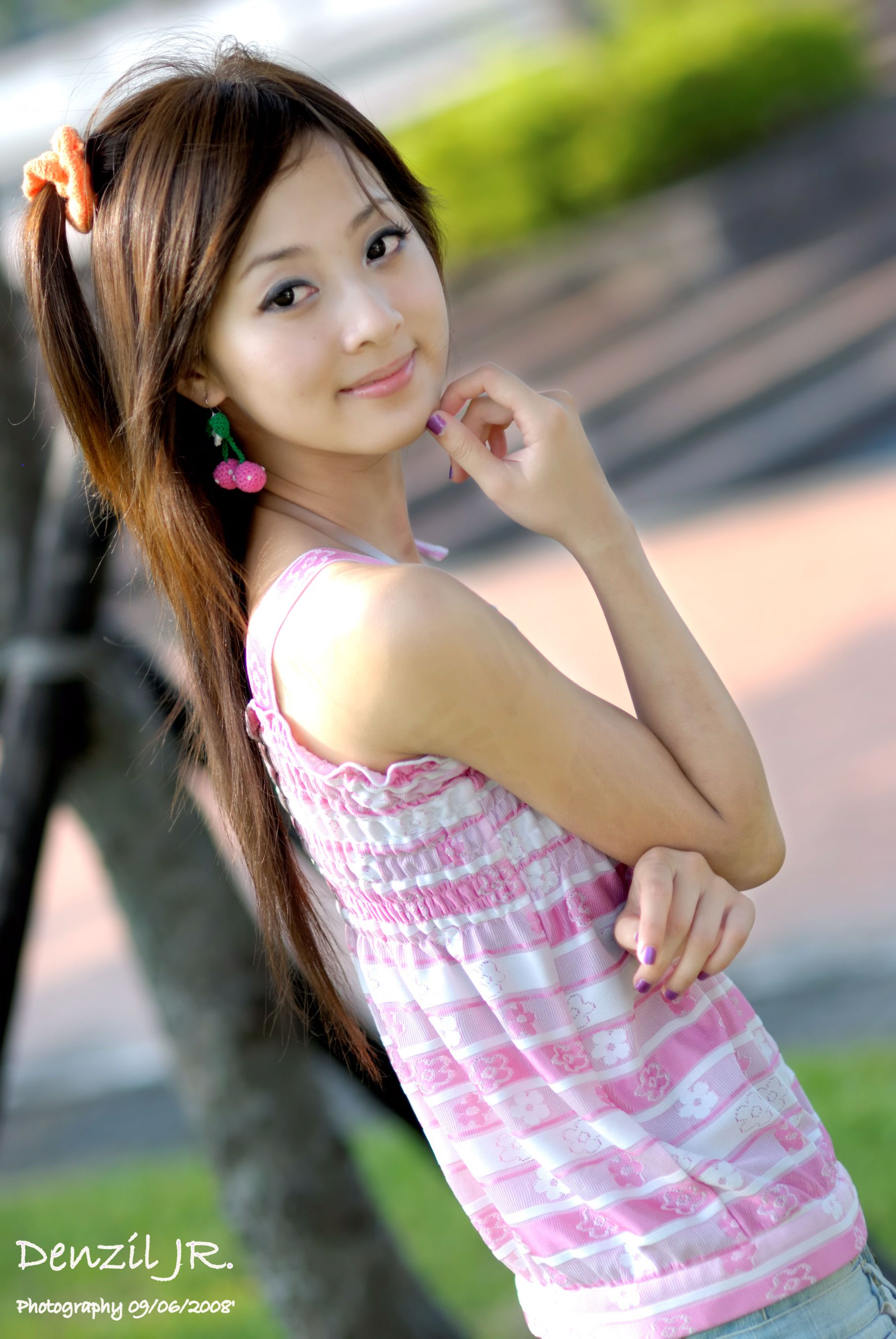 果子MM《Lovely 果子 Fruit with Barbie Attire》牛仔热裤系列-图43