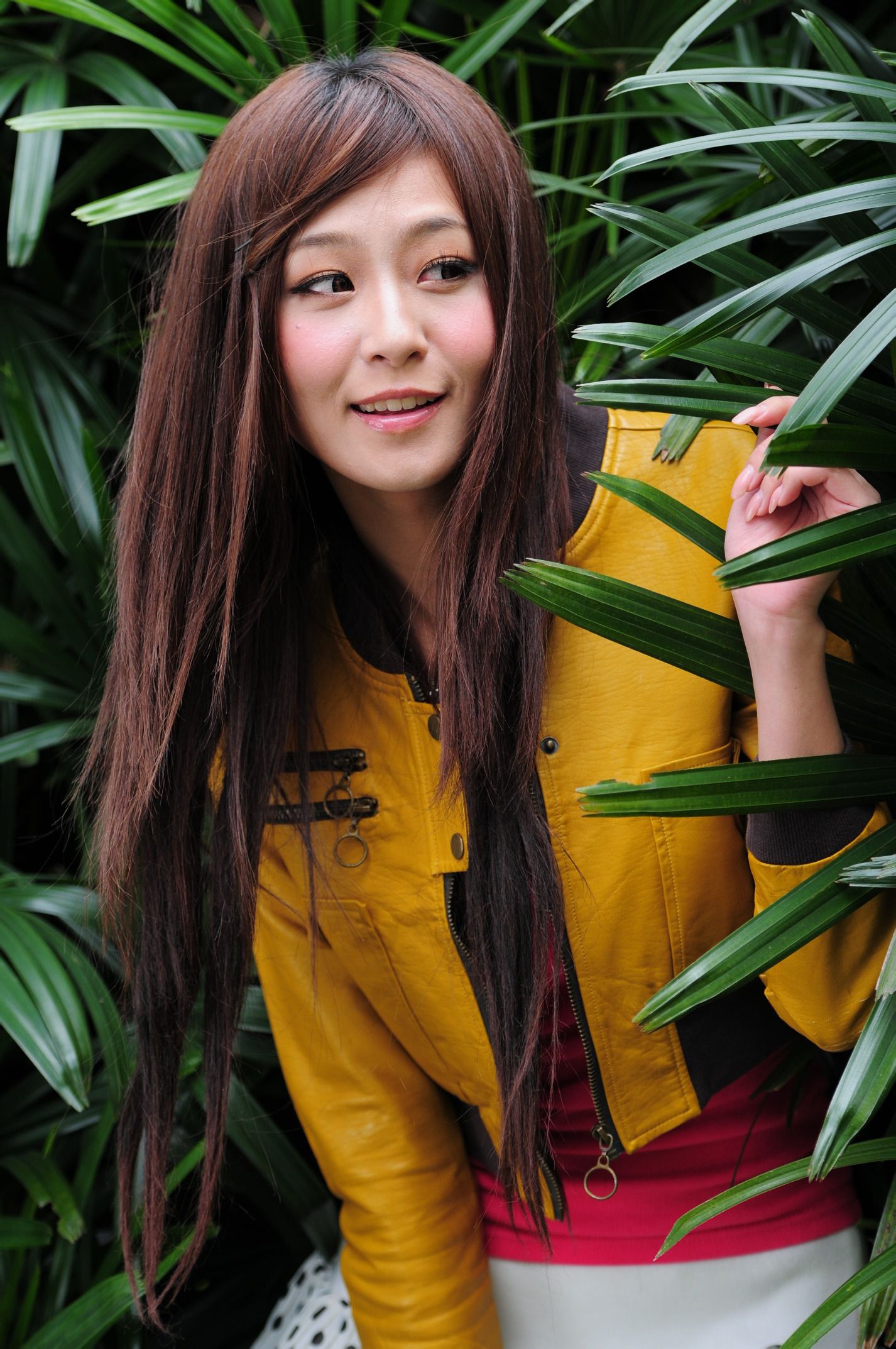 Beautyleg腿模Winnie小雪《碎花短裙+长筒袜系列》-图25