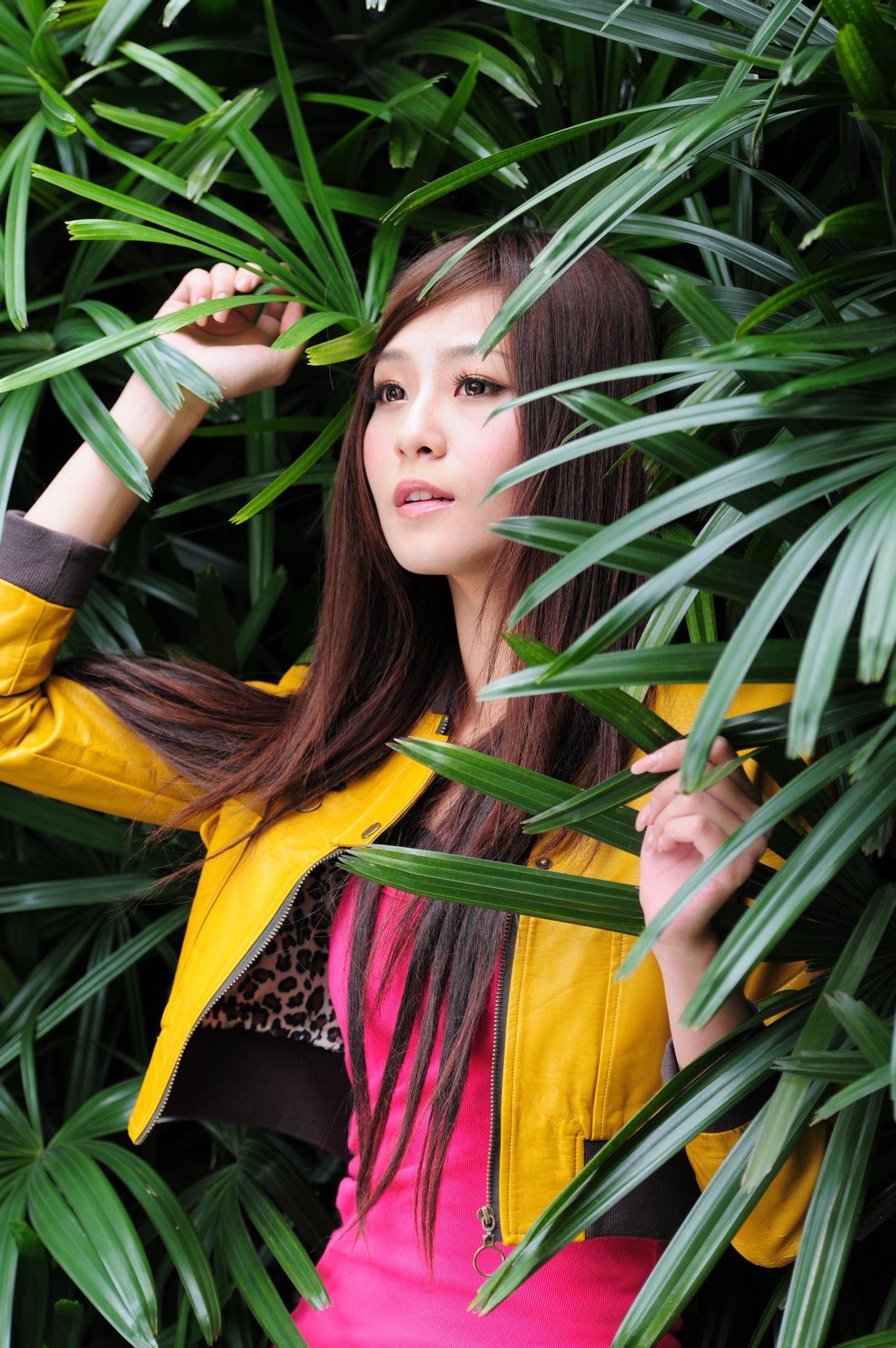 Beautyleg腿模Winnie小雪《碎花短裙+长筒袜系列》-图26