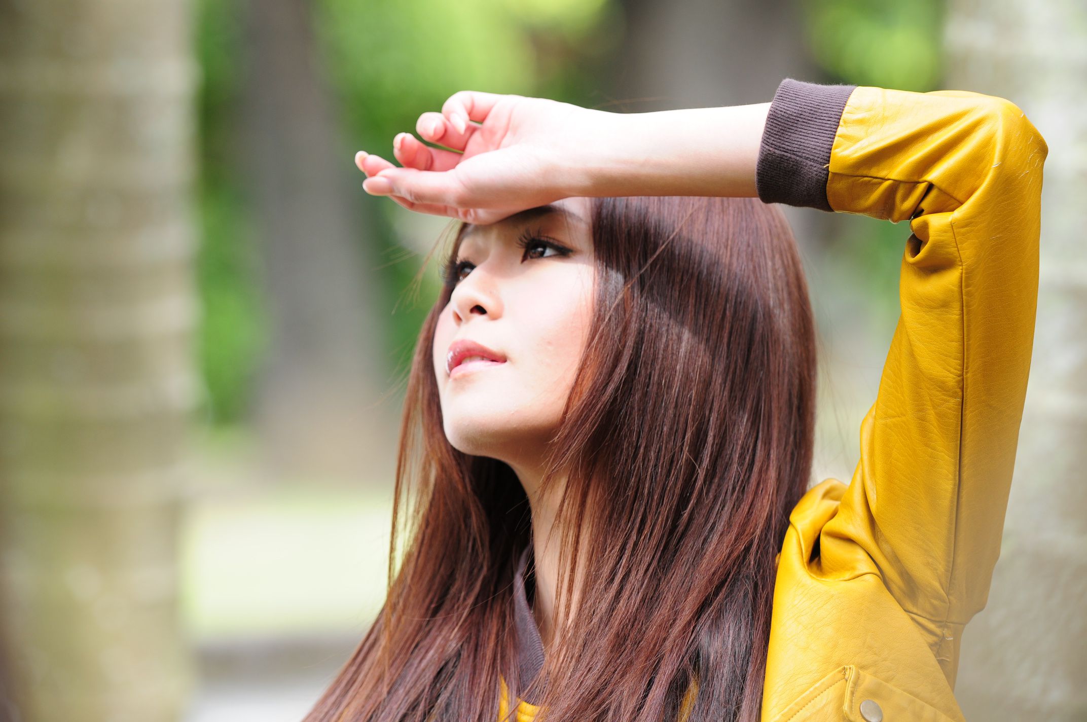 Beautyleg腿模Winnie小雪《碎花短裙+长筒袜系列》-图6