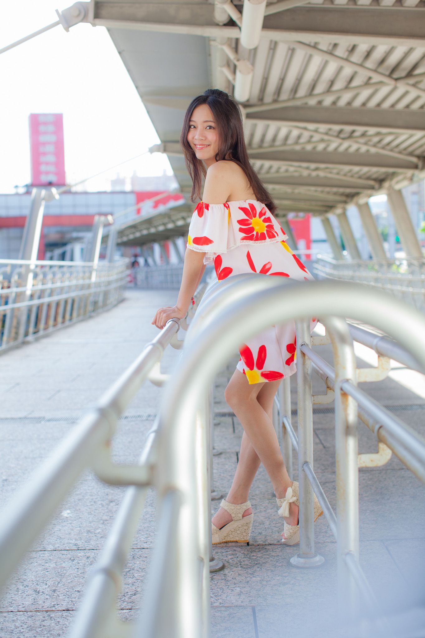 台湾美女Anita林千如《中央商圈外拍》-图11