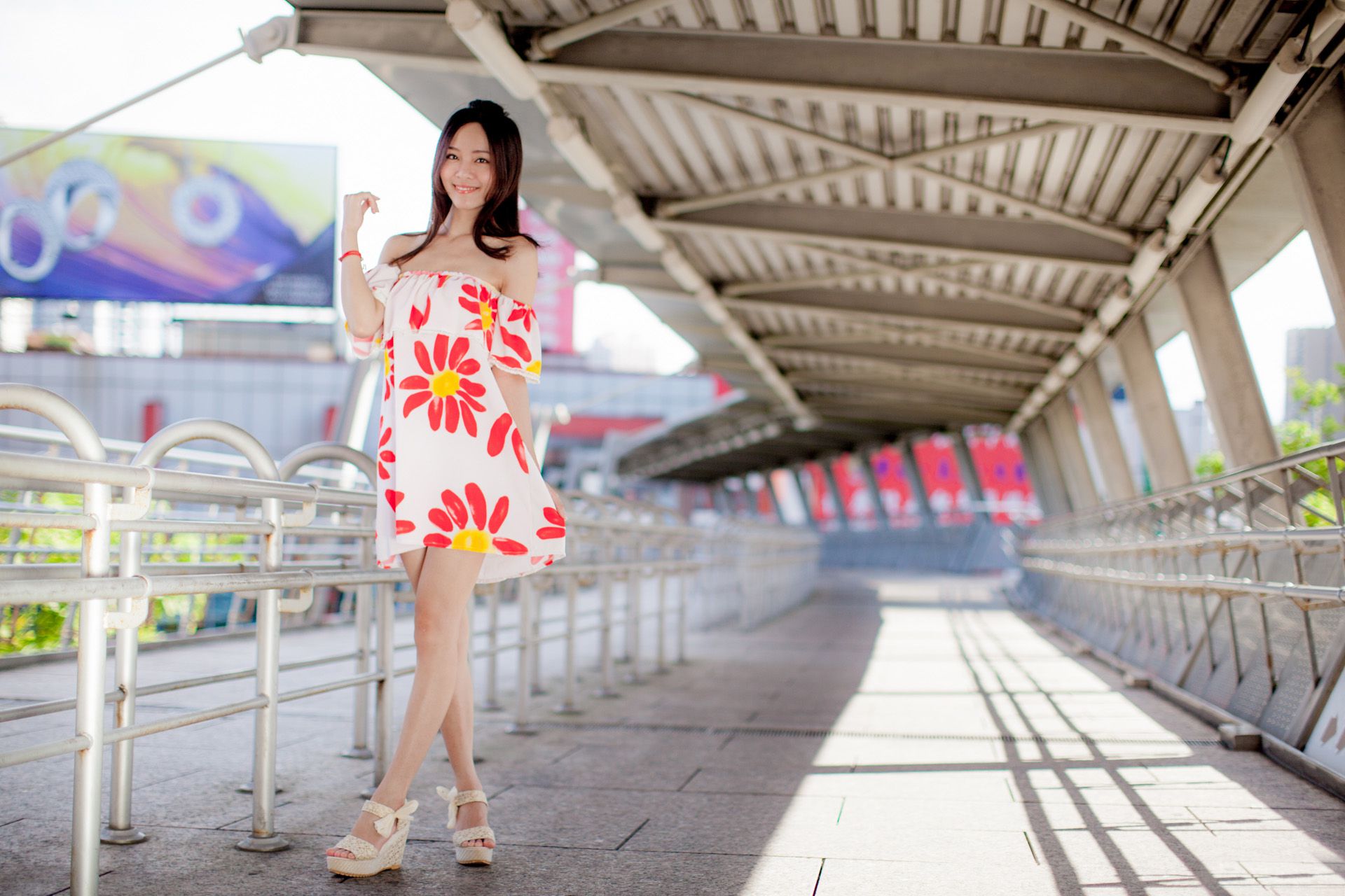 台湾美女Anita林千如《中央商圈外拍》-图13