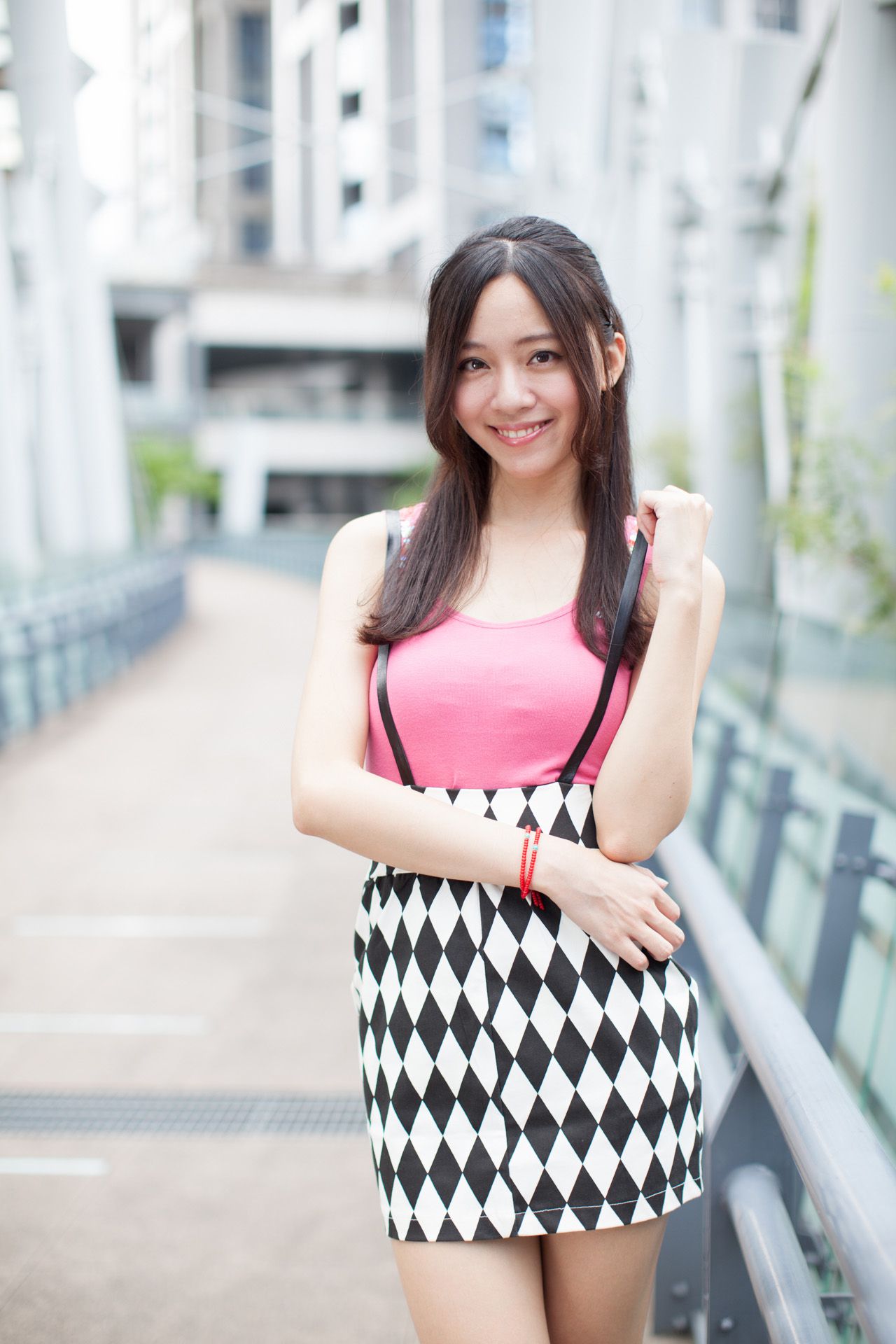 台湾美女Anita林千如《中央商圈外拍》-图24