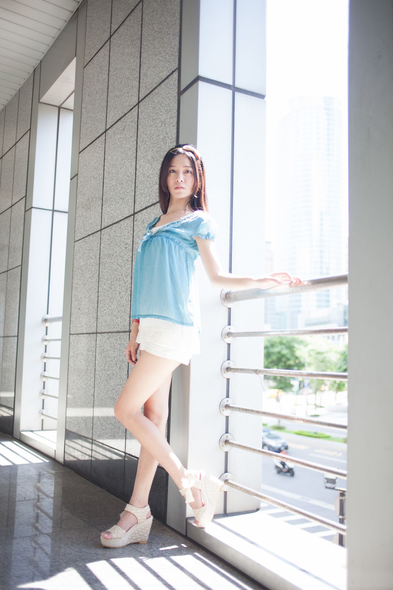 台湾美女Anita林千如《中央商圈外拍》-图27