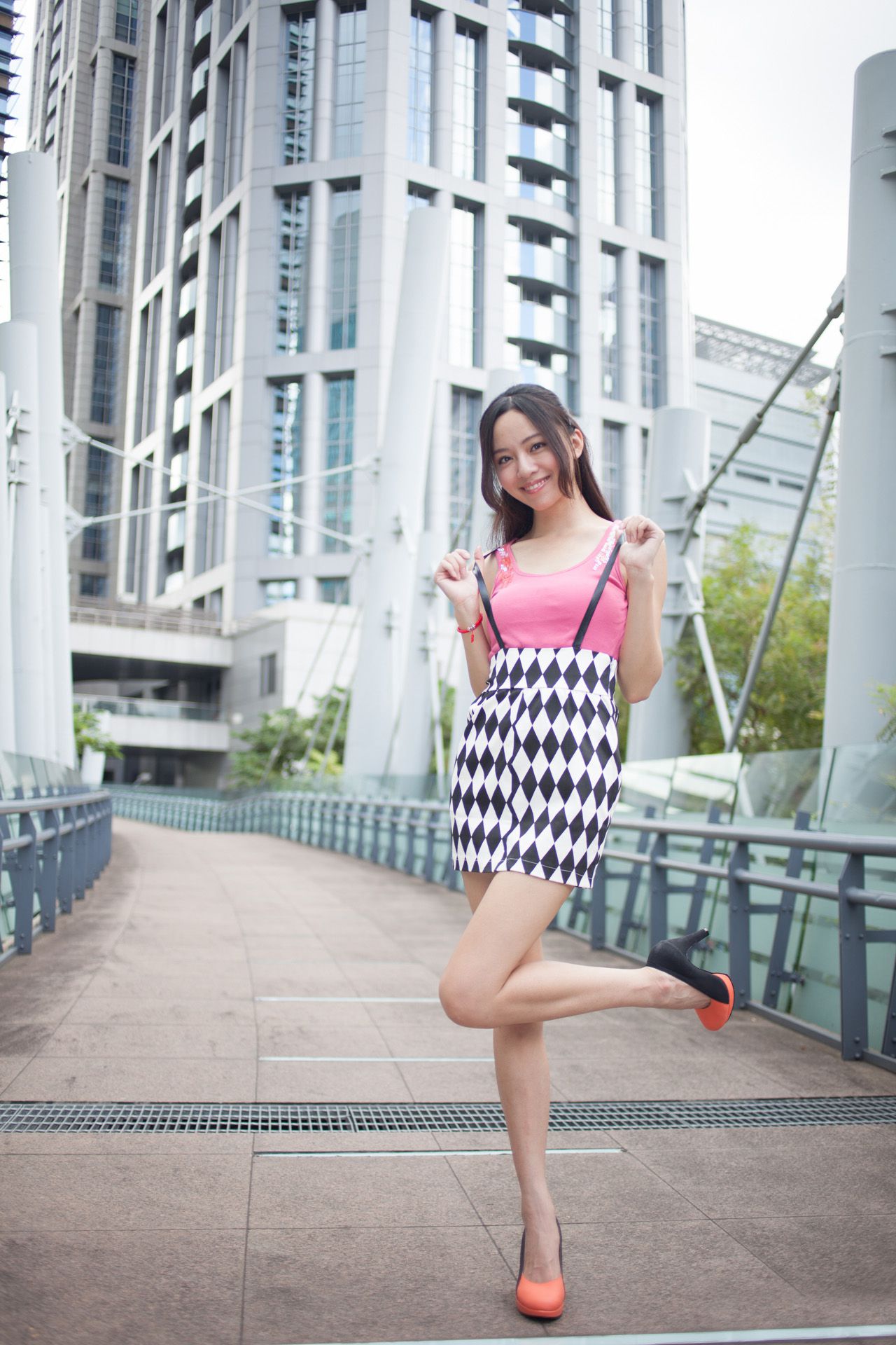 台湾美女Anita林千如《中央商圈外拍》-图42