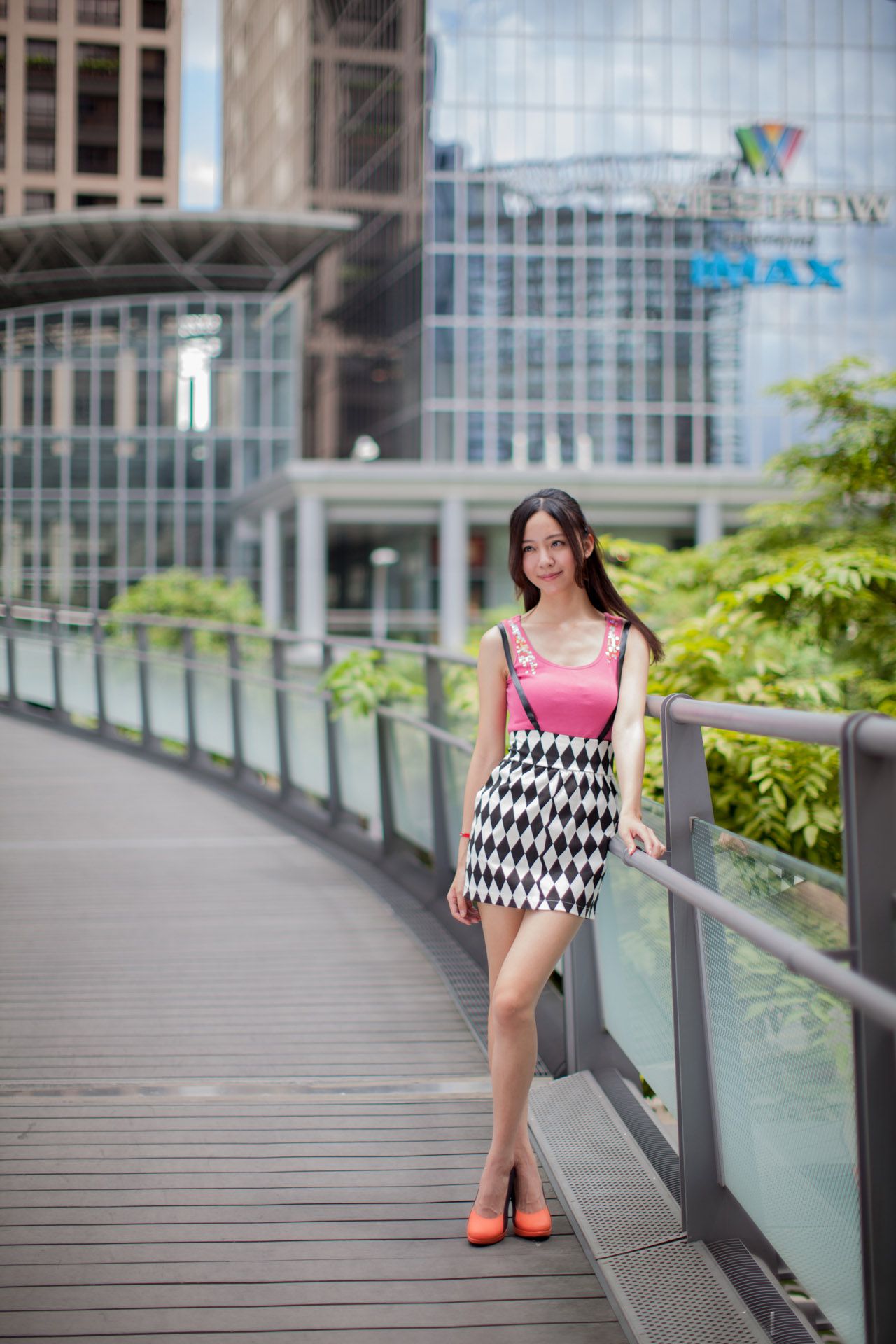 台湾美女Anita林千如《中央商圈外拍》-图4