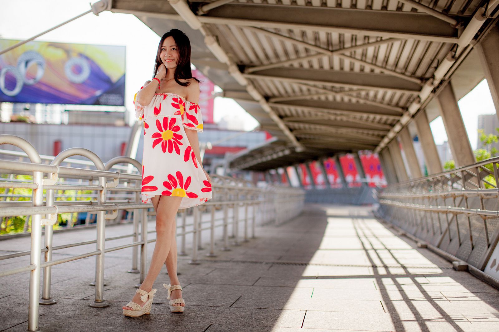 台湾美女Anita林千如《中央商圈外拍》-图6