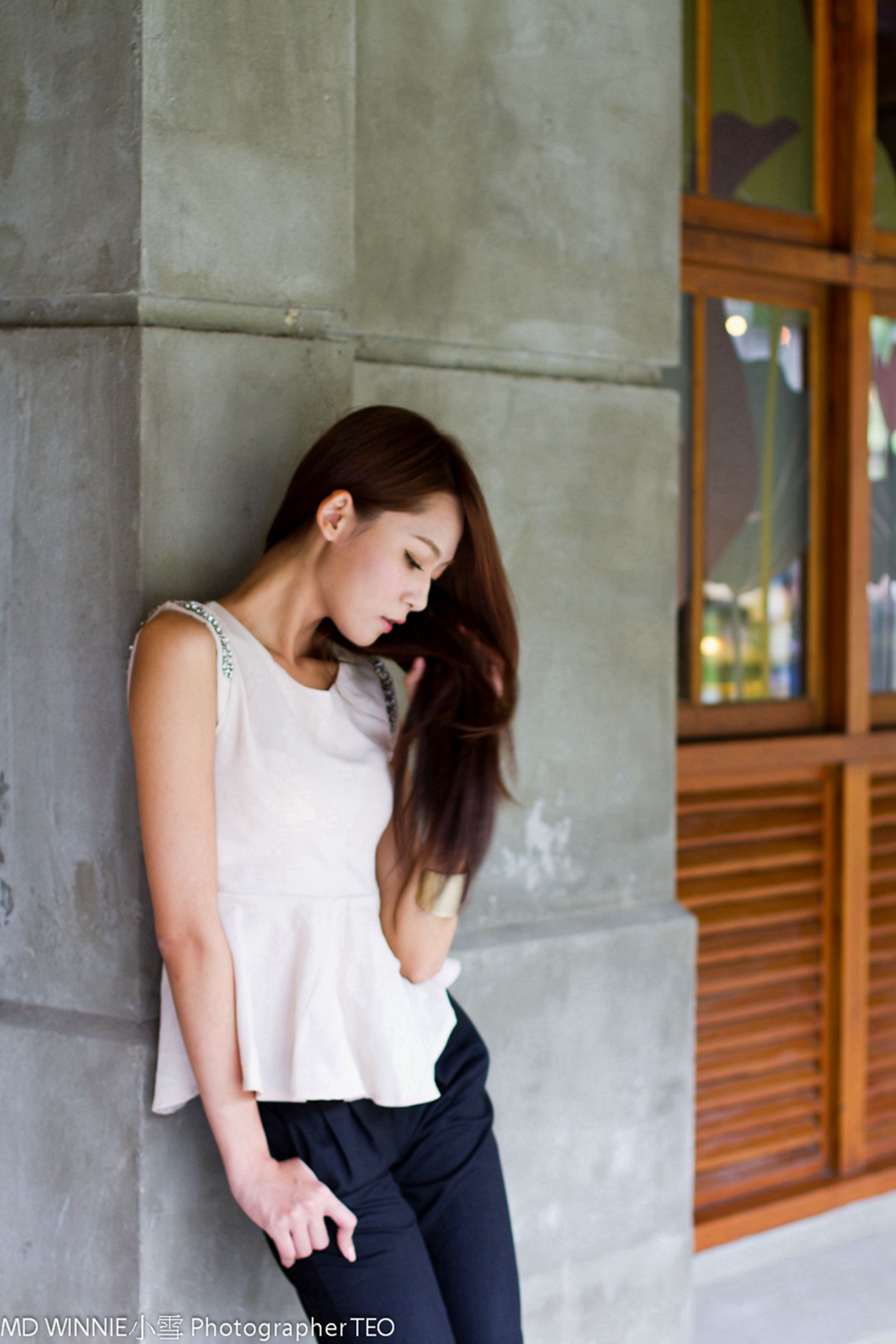 庄咏惠/Winnie小雪《松山文会园区外拍》-图3