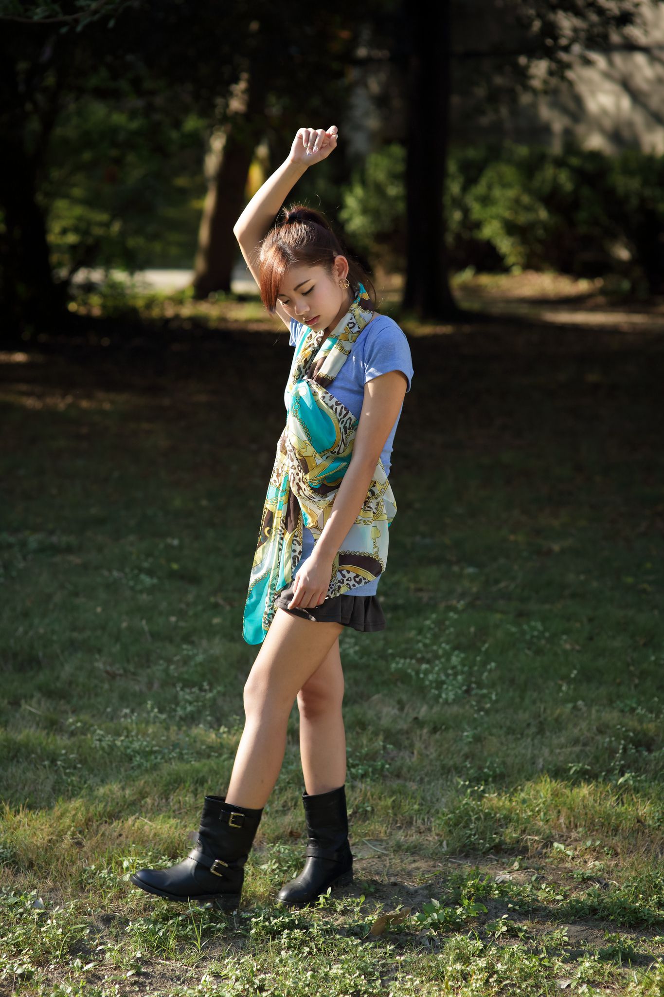 台湾美女鲔鱼/徐玮吟《清新外拍图片》写真合集-图13