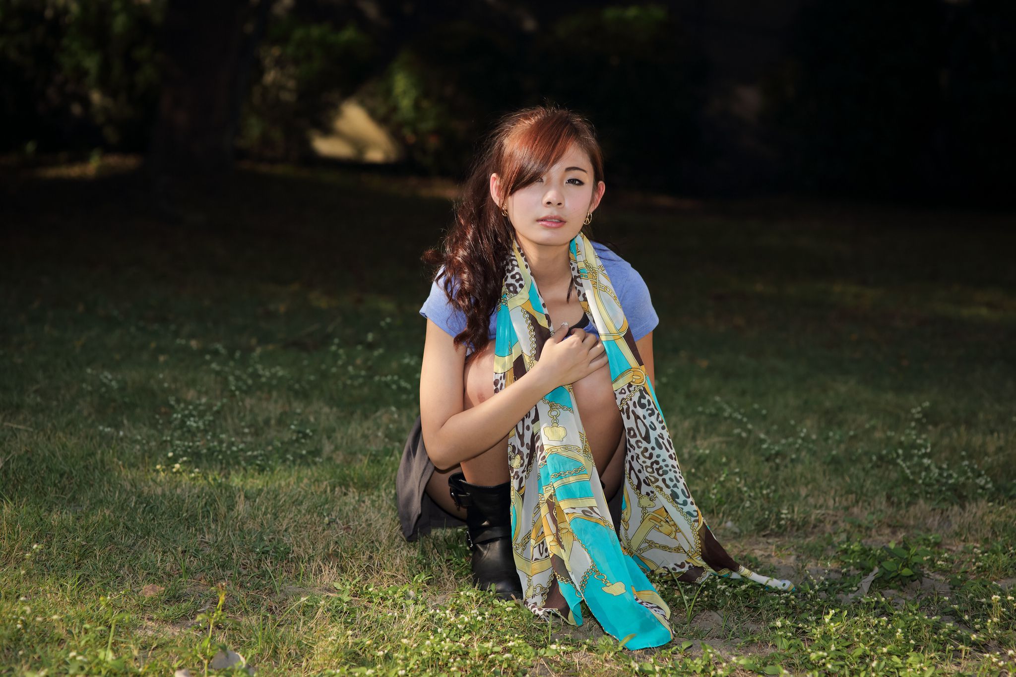 台湾美女鲔鱼/徐玮吟《清新外拍图片》写真合集-图14