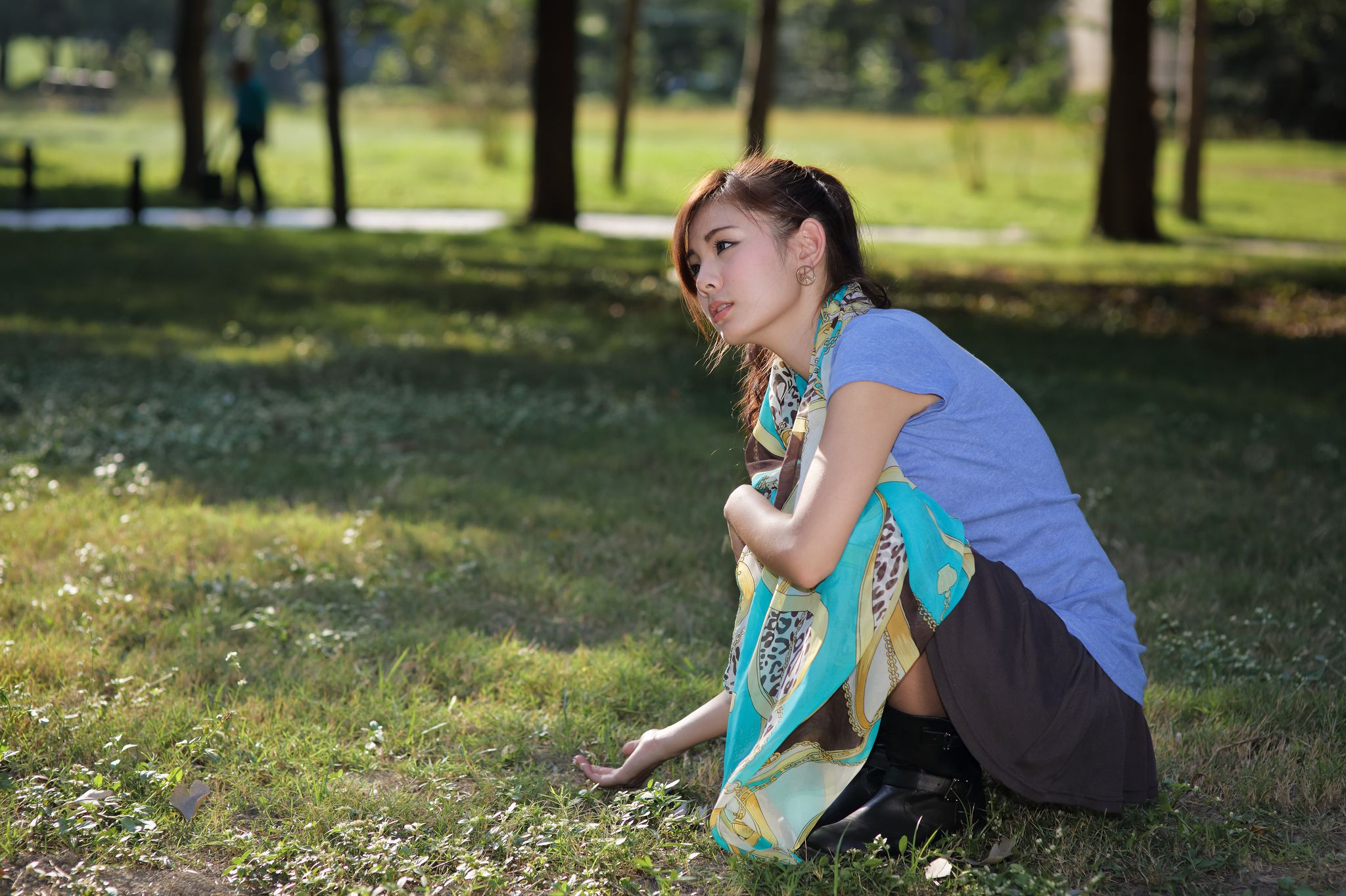 台湾美女鲔鱼/徐玮吟《清新外拍图片》写真合集-图19