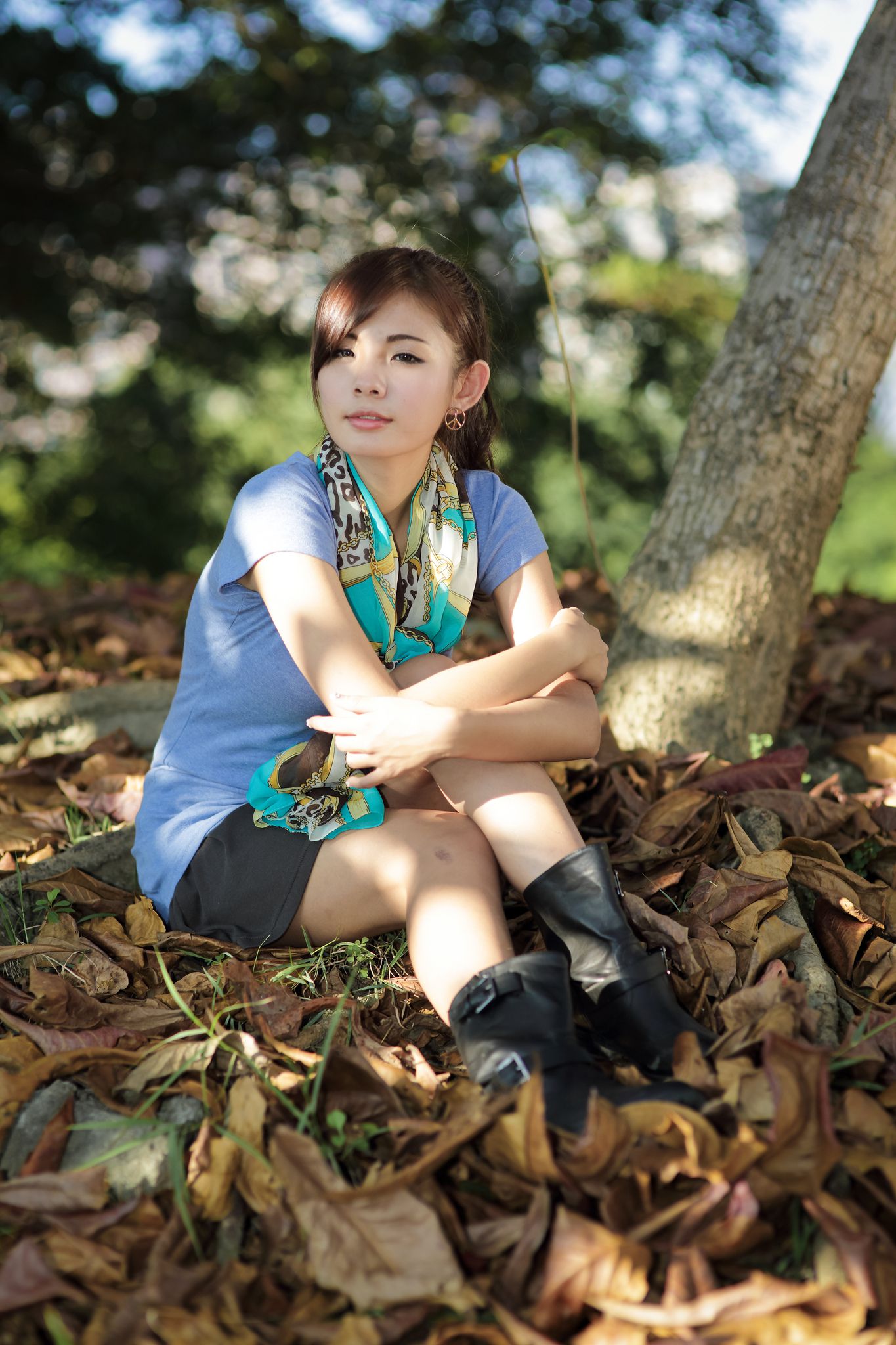 台湾美女鲔鱼/徐玮吟《清新外拍图片》写真合集-图20