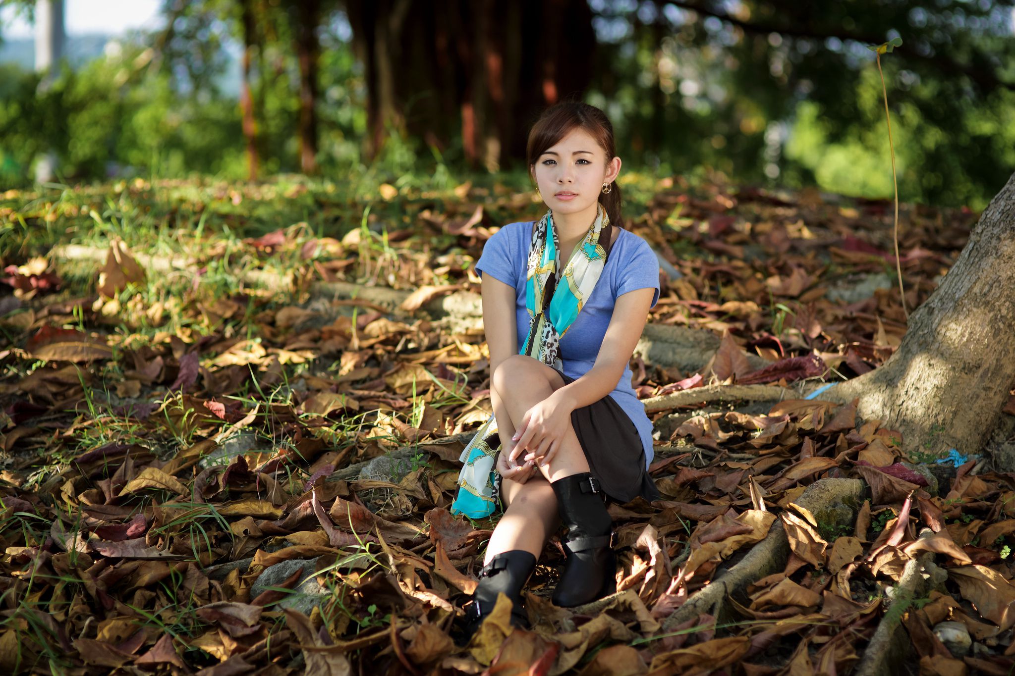 台湾美女鲔鱼/徐玮吟《清新外拍图片》写真合集-图22