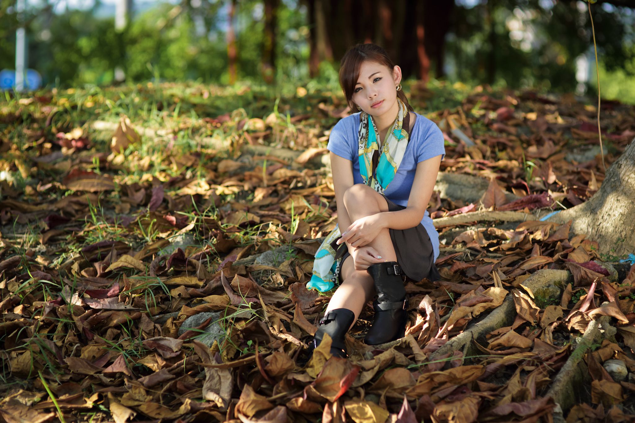 台湾美女鲔鱼/徐玮吟《清新外拍图片》写真合集-图23