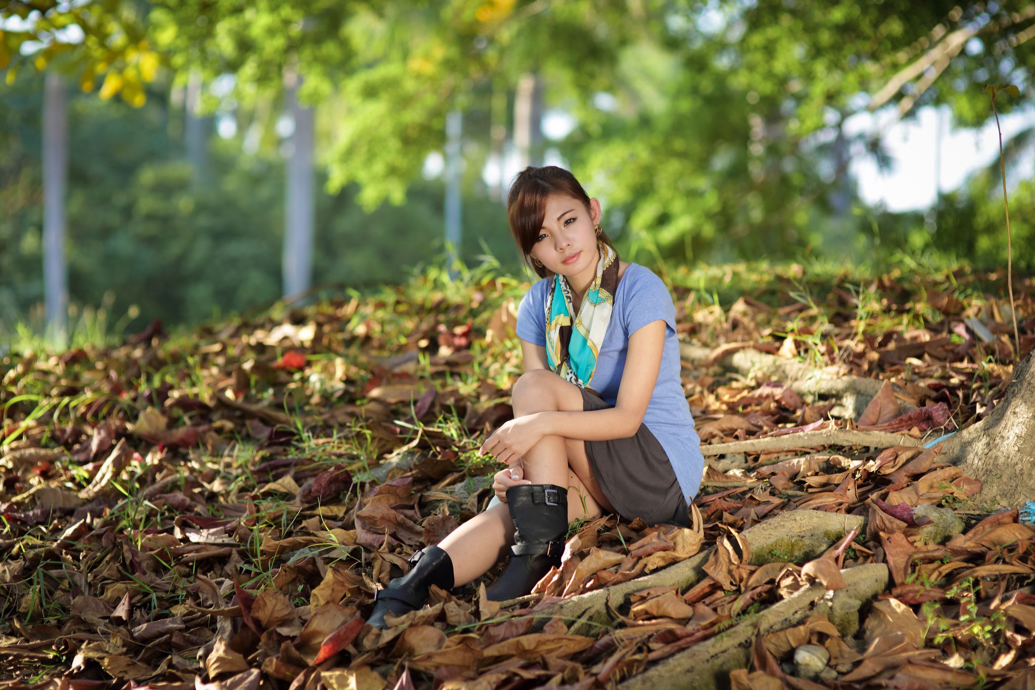 台湾美女鲔鱼/徐玮吟《清新外拍图片》写真合集-图24