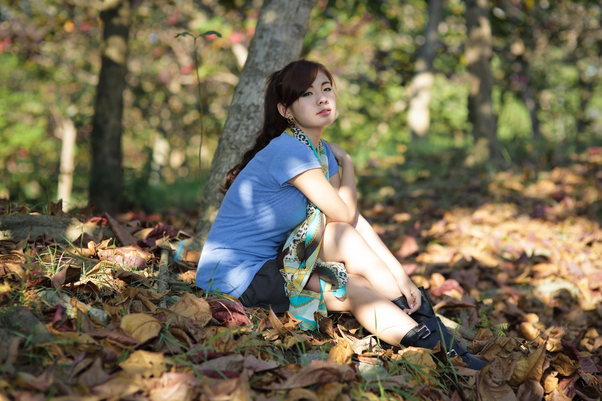 台湾美女鲔鱼/徐玮吟《清新外拍图片》写真合集-图57