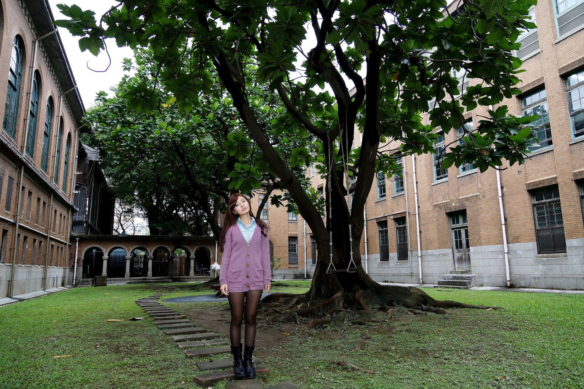 台湾美女鲔鱼/徐玮吟《清新外拍图片》写真合集-图78