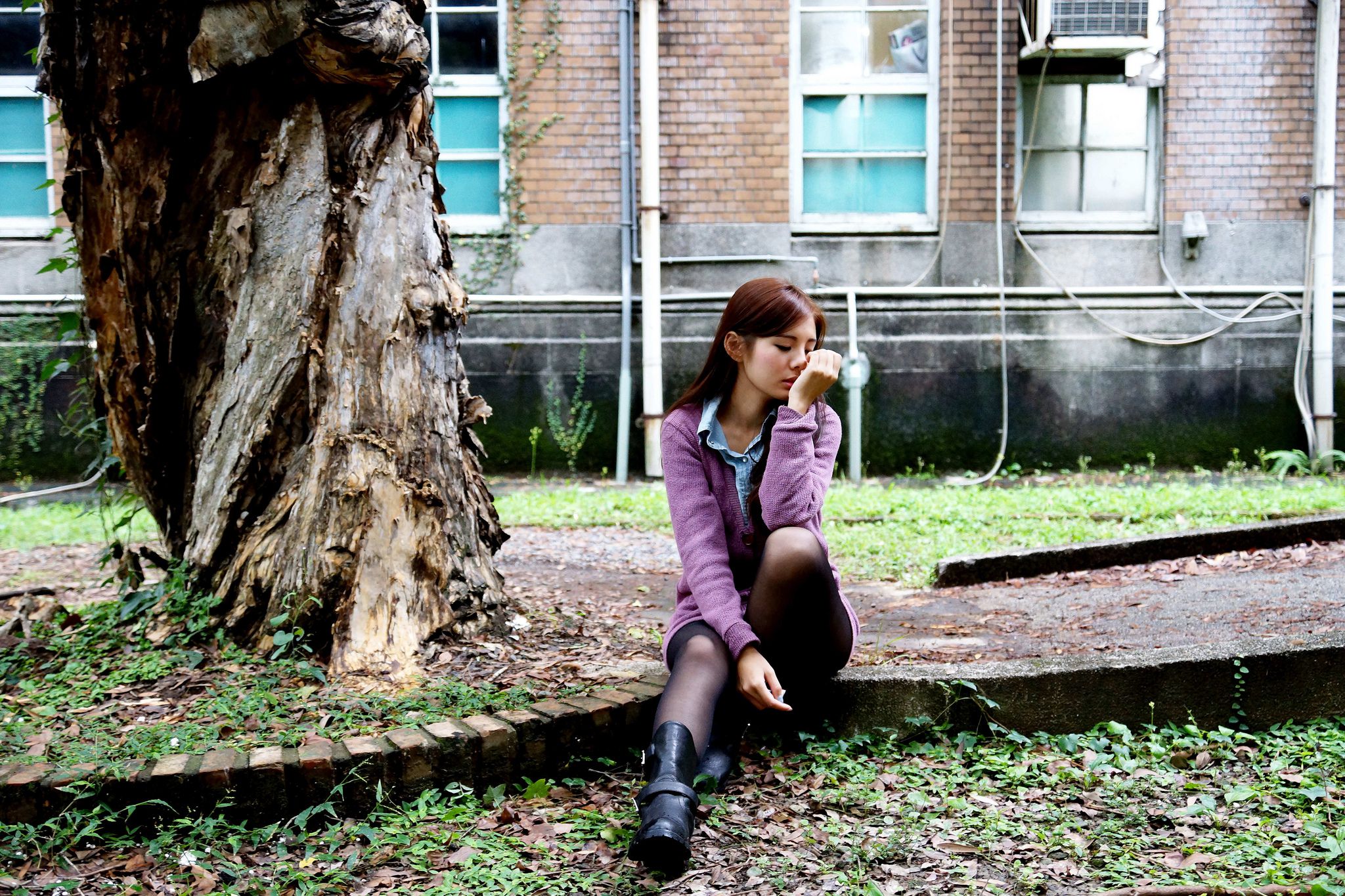 台湾美女鲔鱼/徐玮吟《清新外拍图片》写真合集-图80