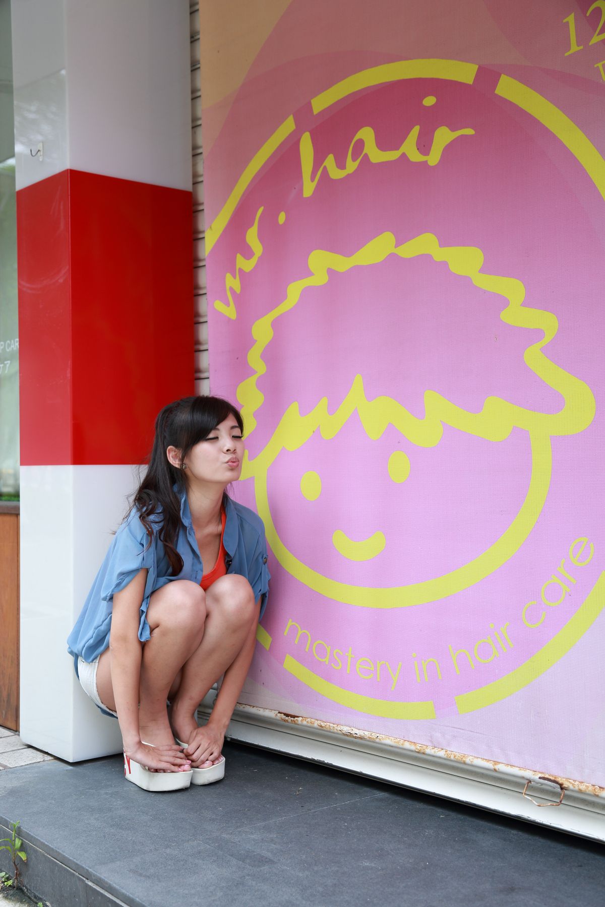 台湾美女鲔鱼/徐玮吟《清新外拍图片》写真合集-图81