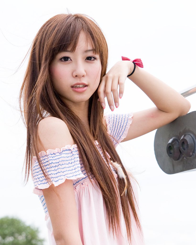 台湾美女洪诗/洪诗涵《小清新甜美外拍》-图23