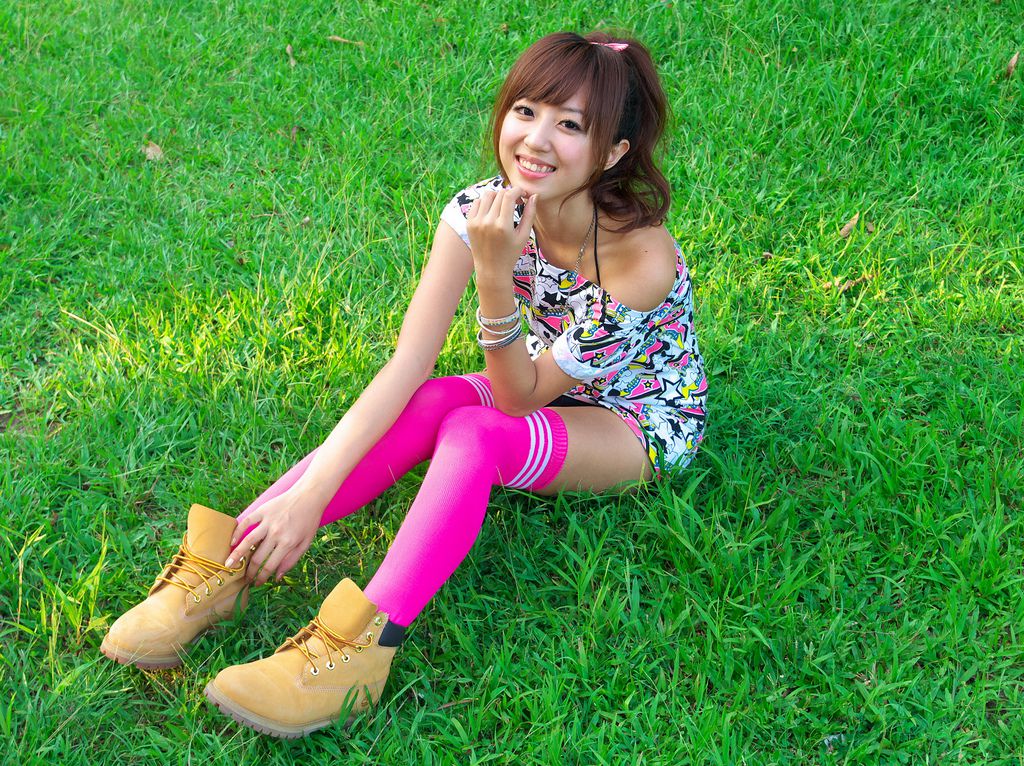 台湾美女洪诗/洪诗涵《小清新甜美外拍》-图49