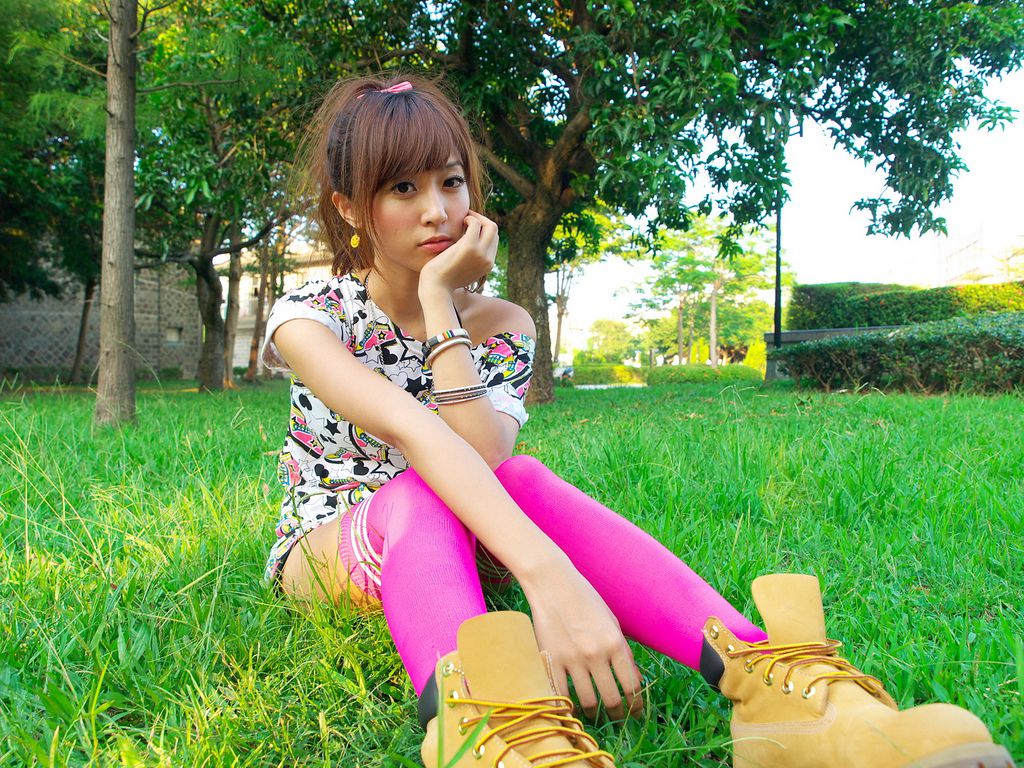 台湾美女洪诗/洪诗涵《小清新甜美外拍》-图50