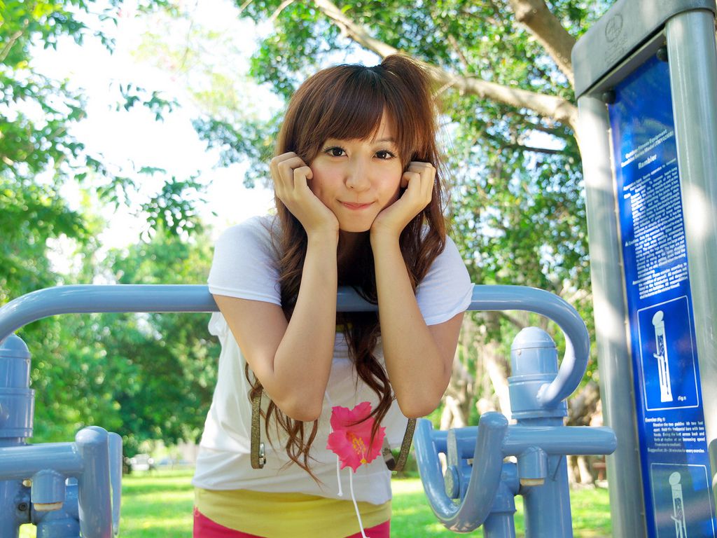 台湾美女洪诗/洪诗涵《小清新甜美外拍》-图61