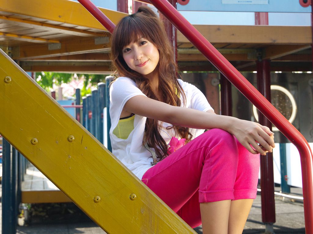 台湾美女洪诗/洪诗涵《小清新甜美外拍》-图63