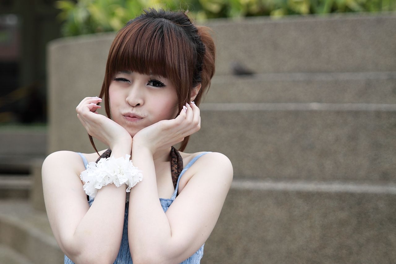 台湾可爱妹子白白/李依璇《外拍图片》写真合集-图76