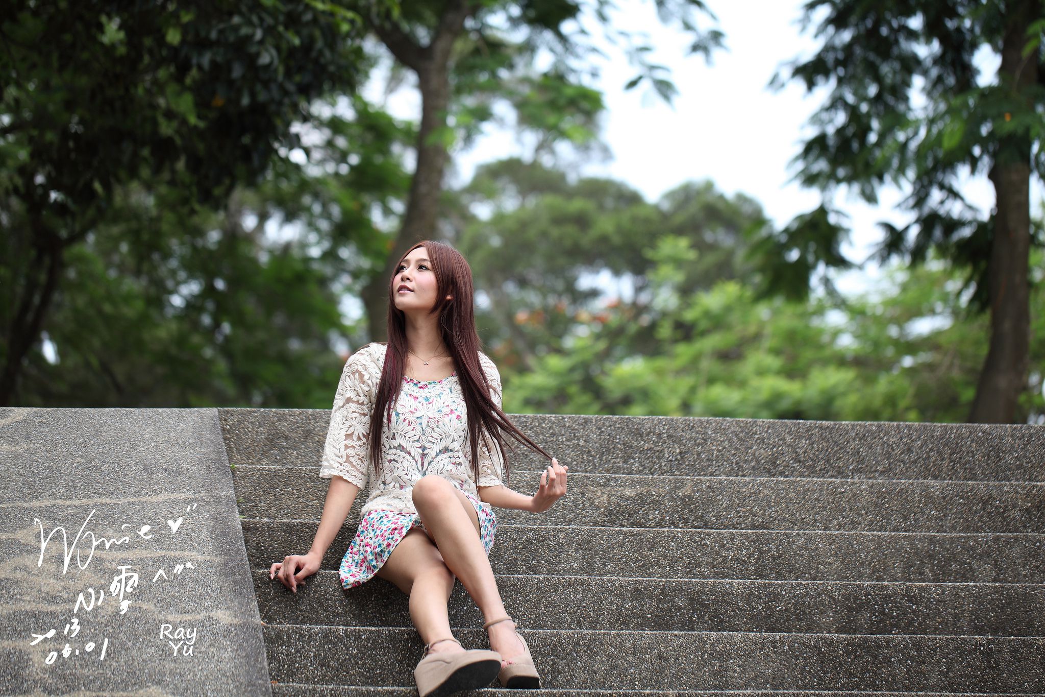 台湾女神Winnie小雪《2组外拍连衣裙图片》写真合集-图47